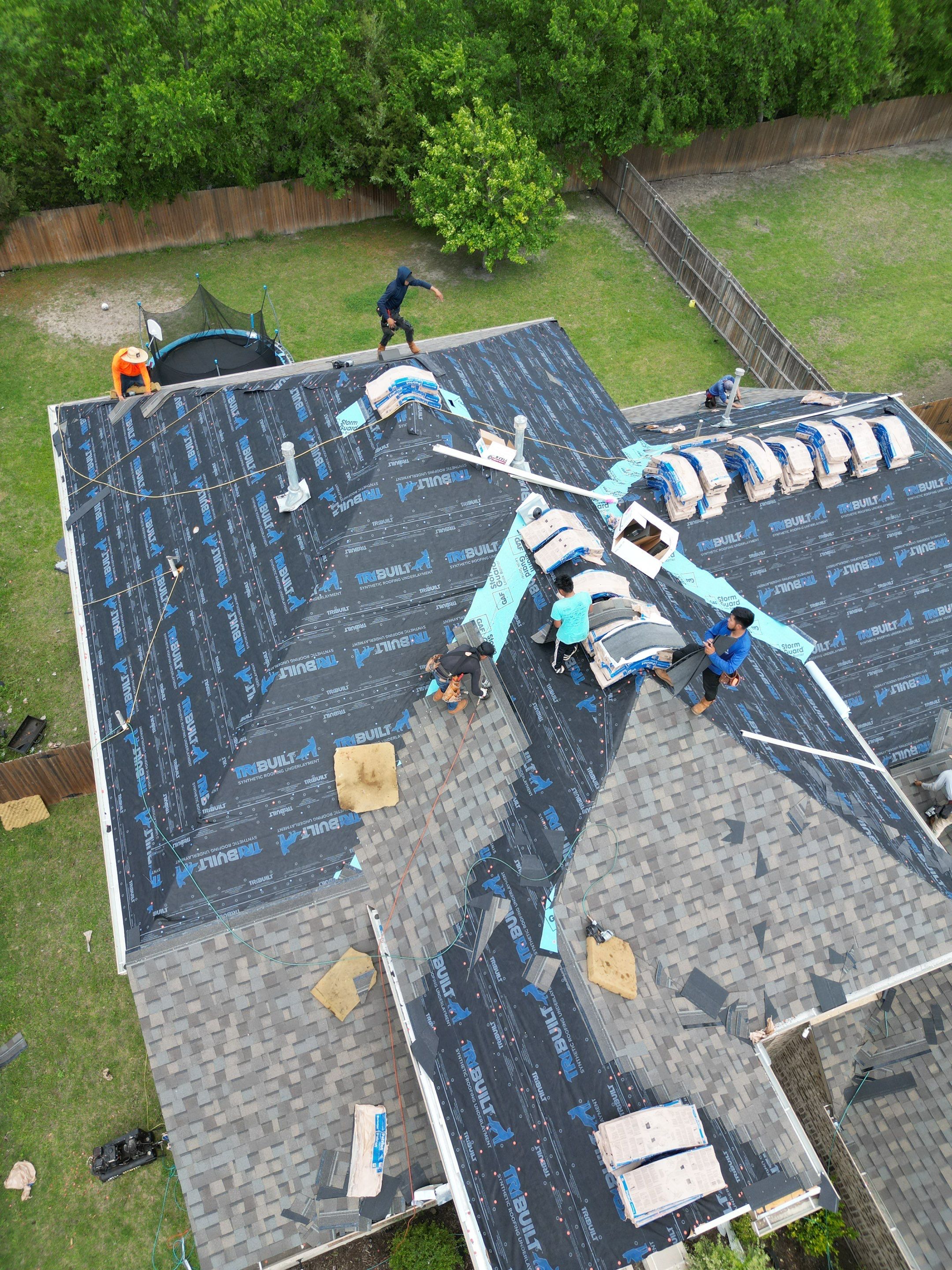Project in Wylie by Rhino Roofing and General Contracting, LLC