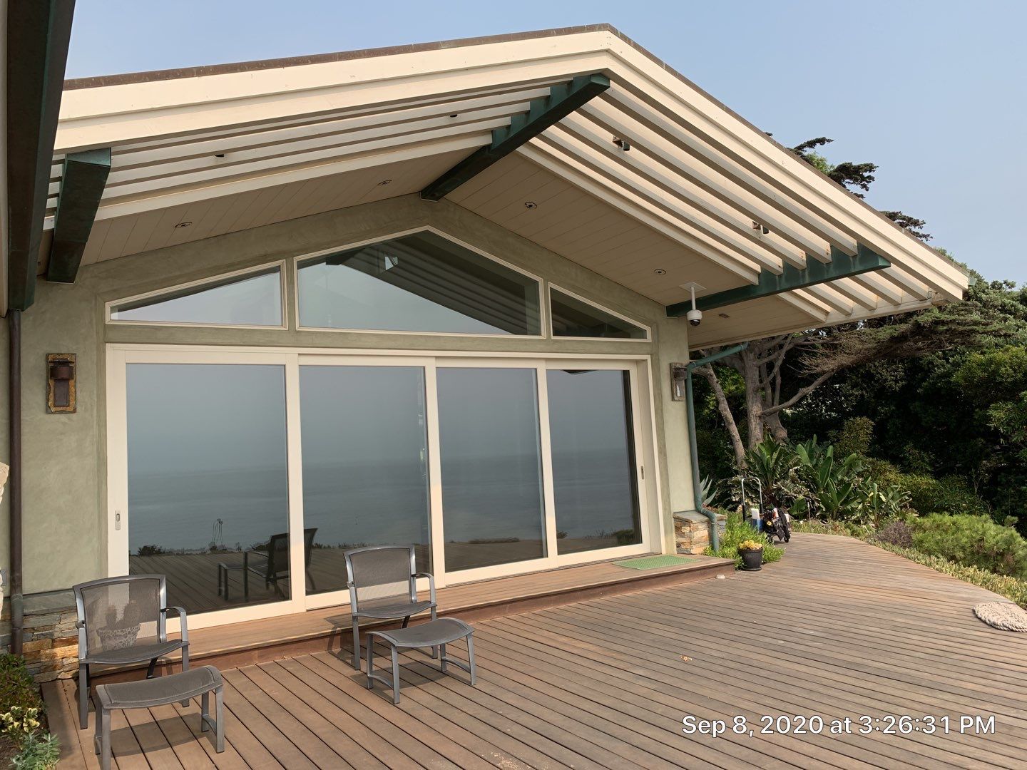 Project in Malibu, California by Outdoor Lights + Shades