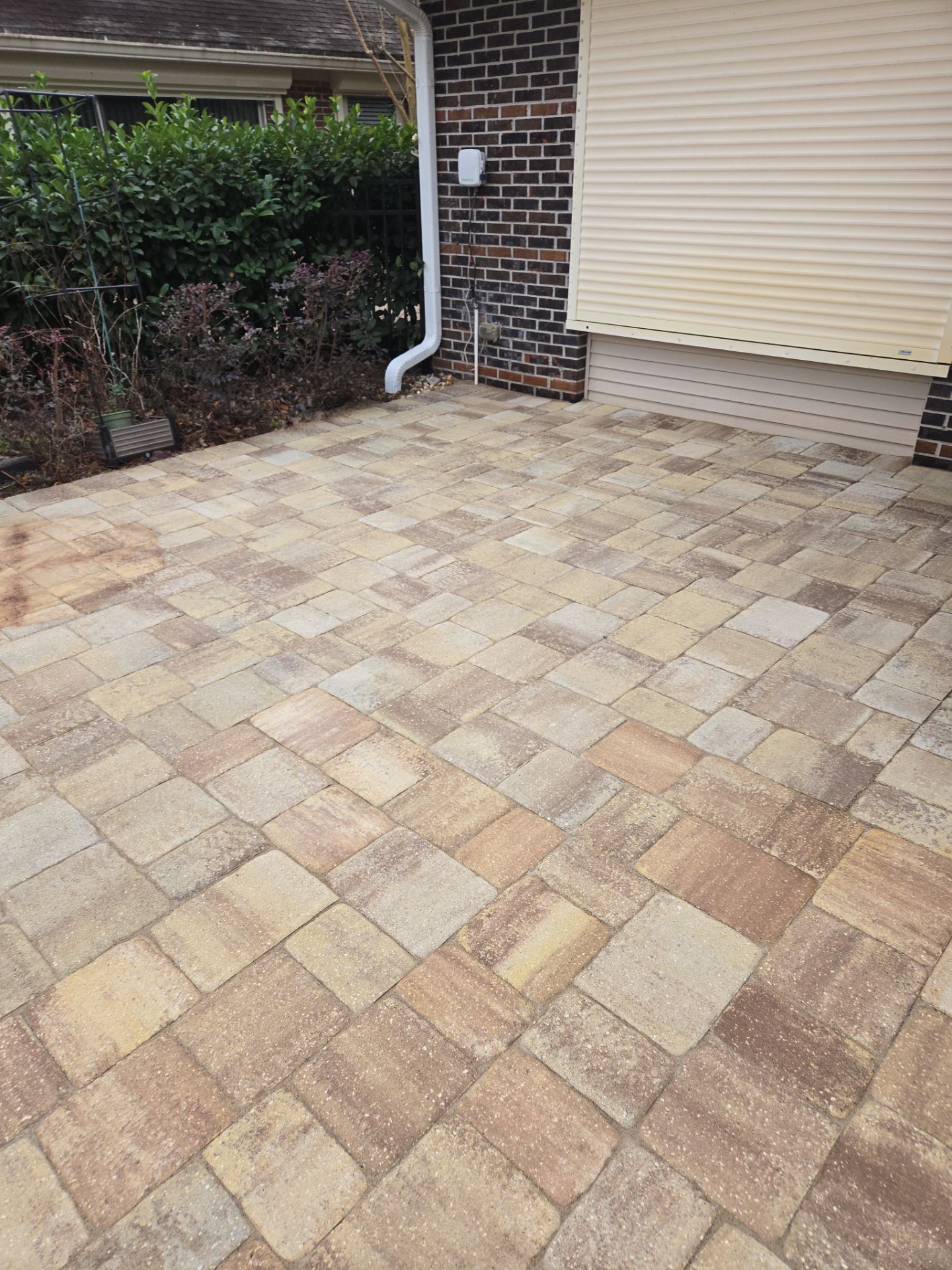 paver patio using Concrete Sealant by DuraSeal