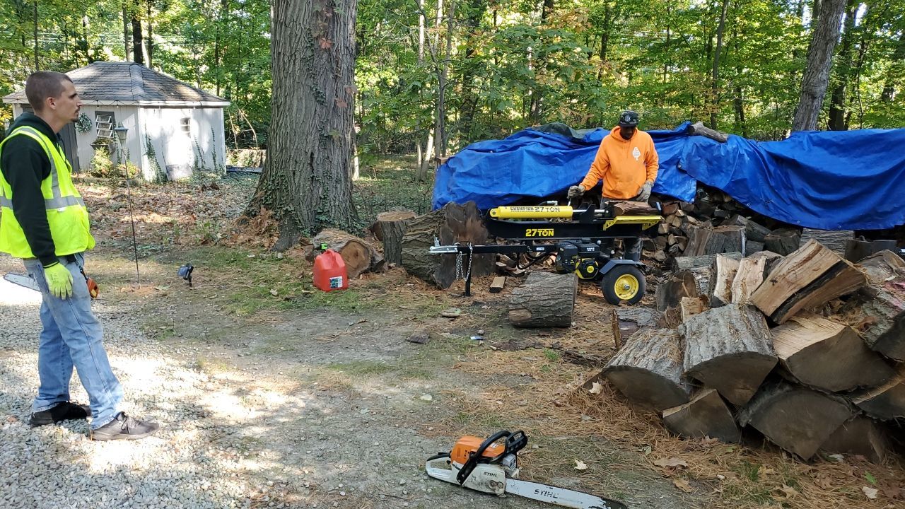 Firewood Delivery  using Seasoned Firewood by Mike Jones & Sons Tree Service LLC 