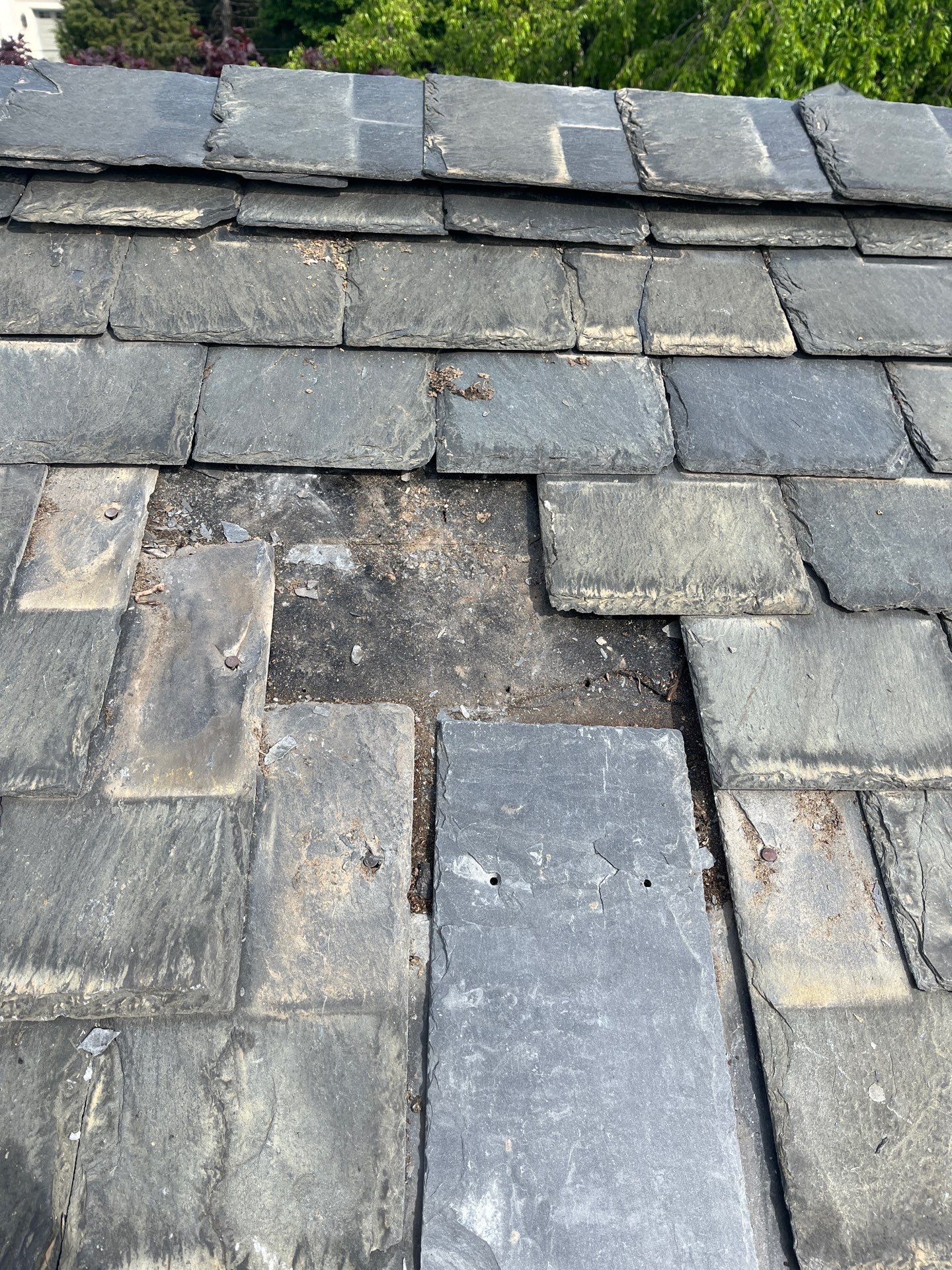 Arlington: Buckingham Slate and Carlisle Syntec TPO Roof by RM Banning, Inc.