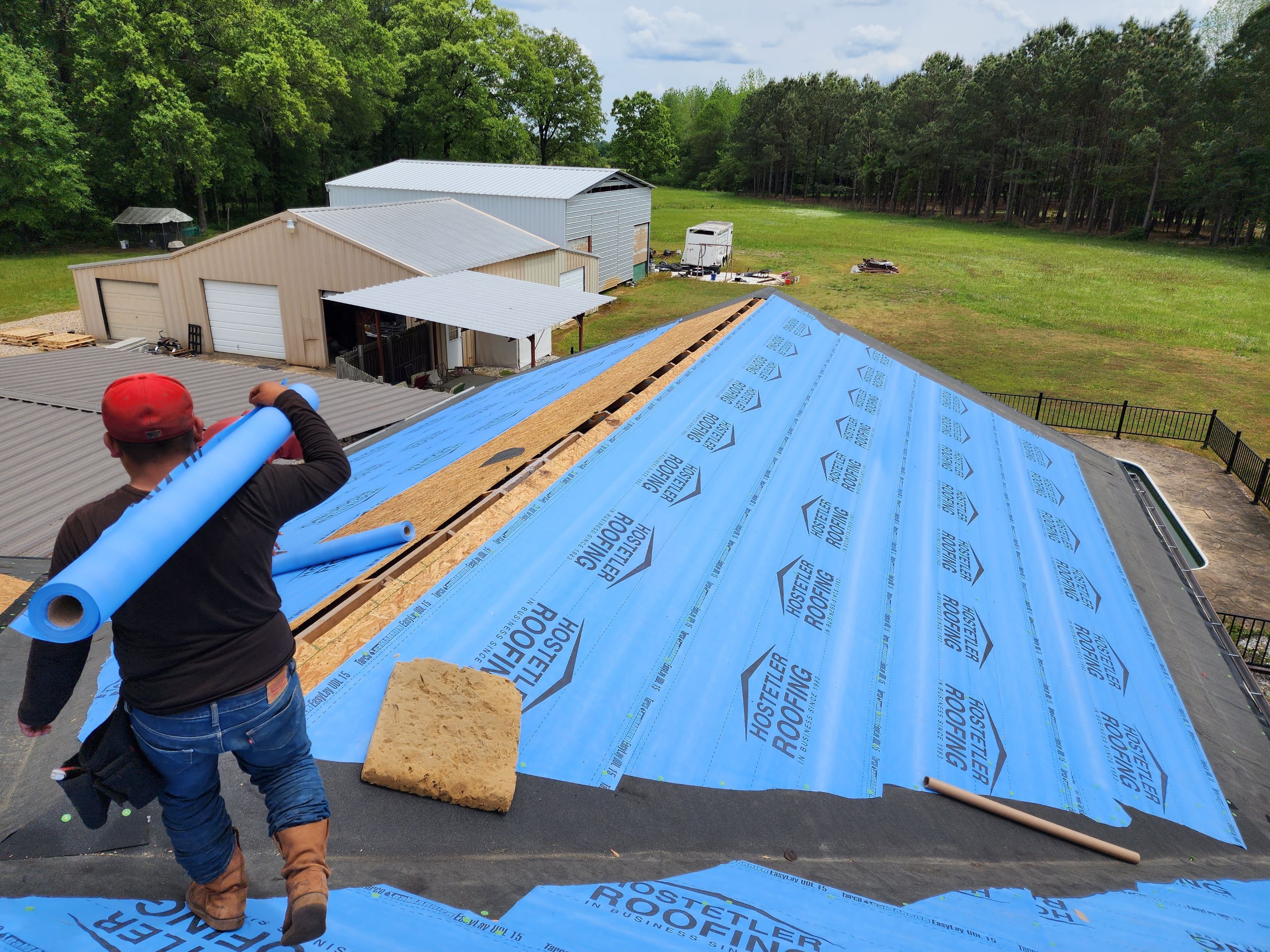 Residential Shingle Reroof using Malarkey Vista by Hostetler Roofing