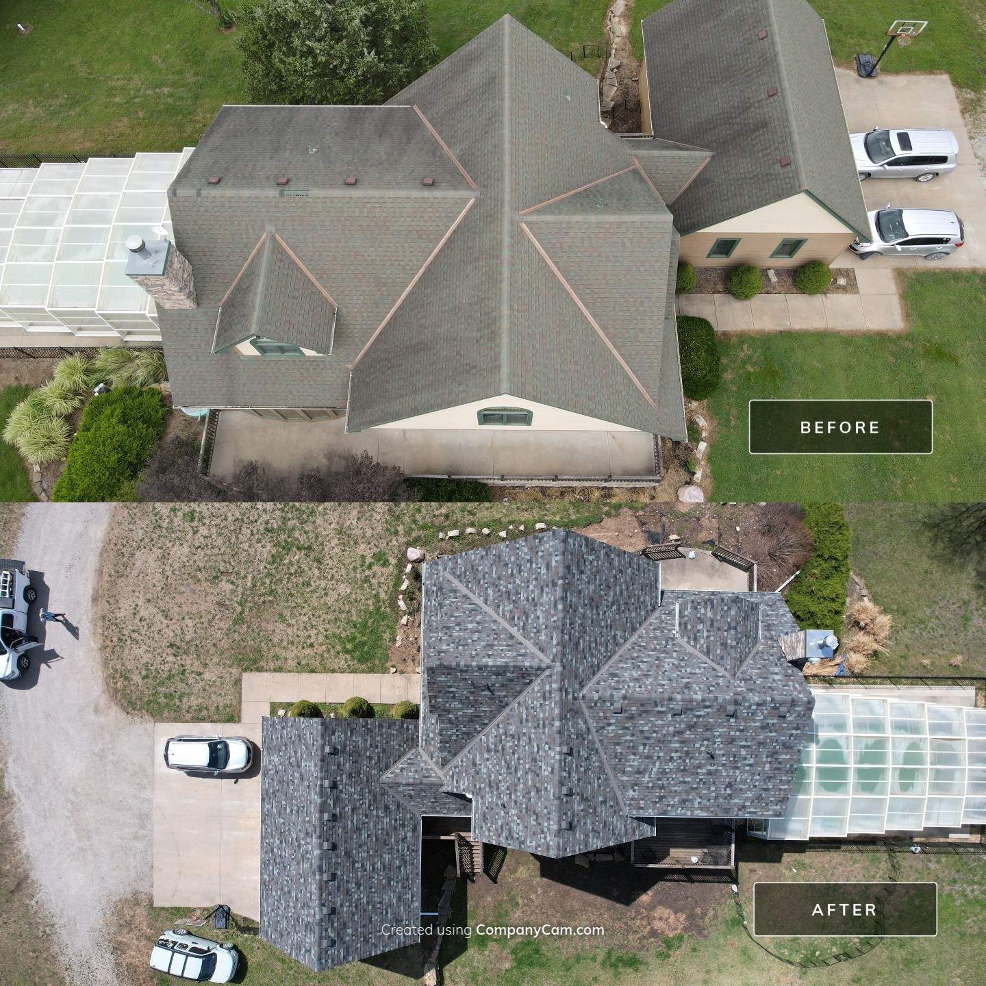 Project in Eudora by HT Roofing & Construction, INC