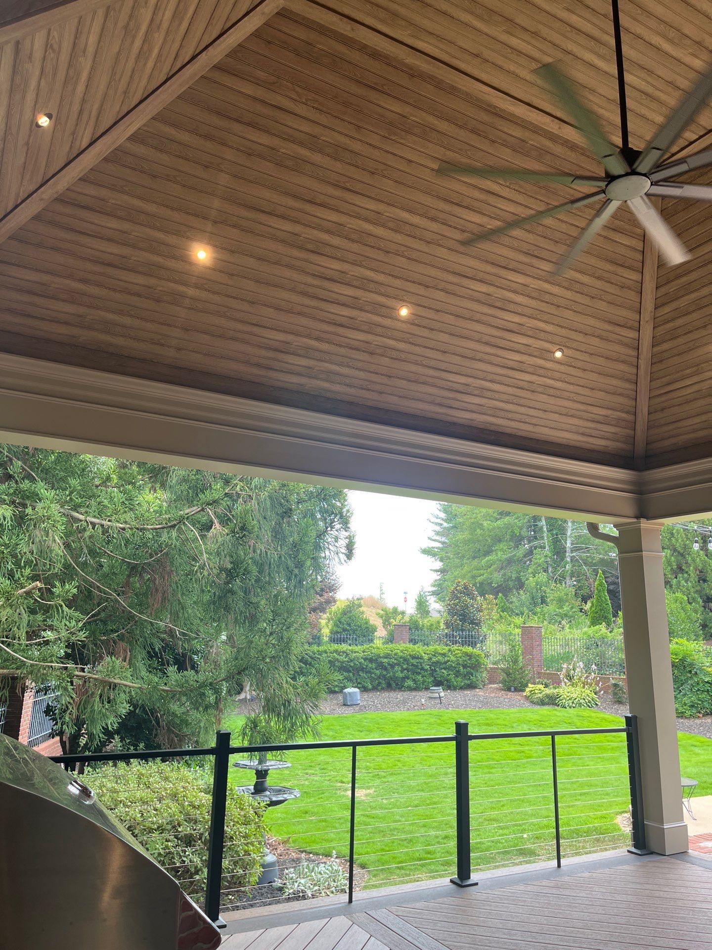 TimberTech Aluminum Deck Installation in Greer by Odio Custom Builders