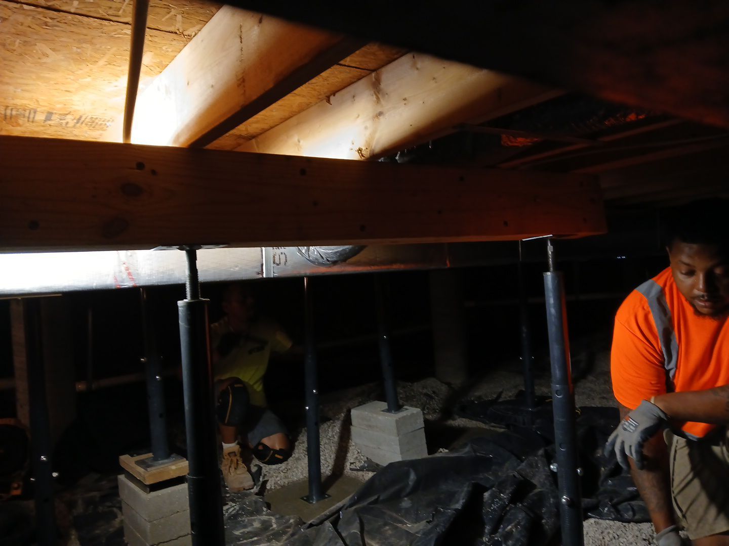 Piering and Concrete Supports by Toledo Basement Repair 