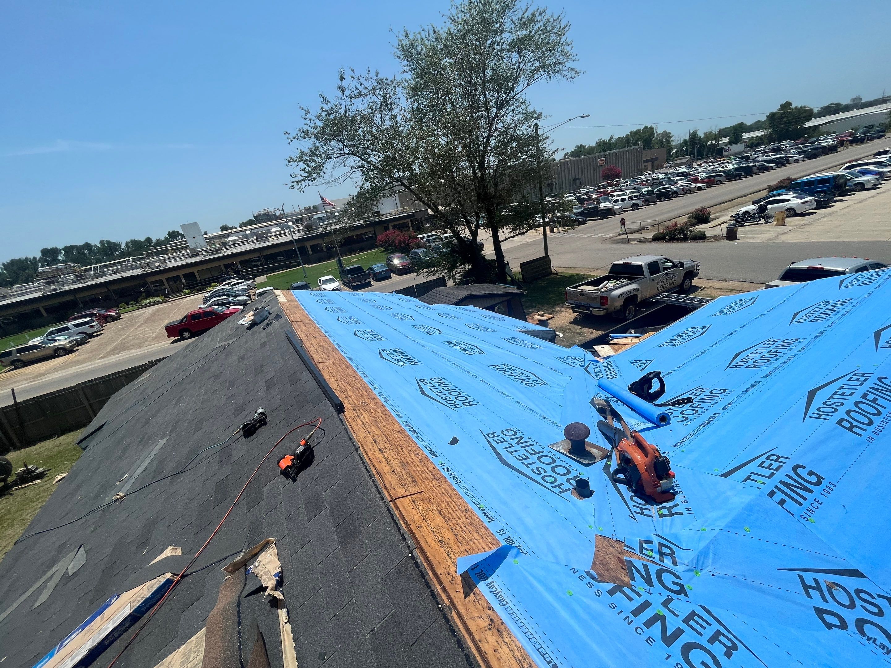 Residential Reroof: 25 Year 3-Tab Shingle by Hostetler Roofing