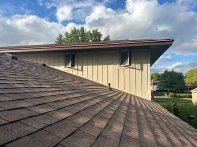 Turtle Shell gutter protection installation in Schaumburg, IL 60193, photograph 16