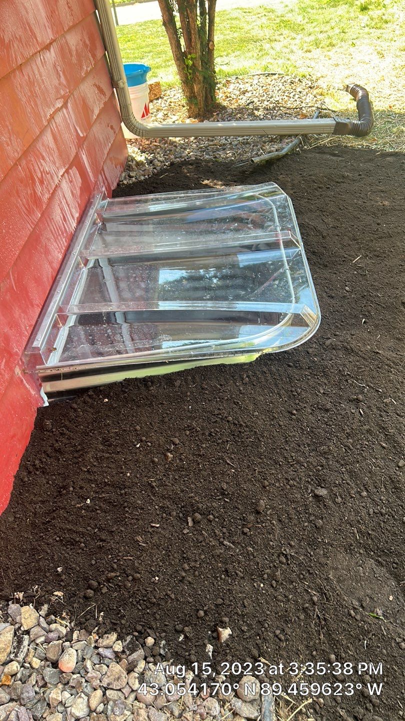 Egress Window using Provia Windows by Total Restoration Services