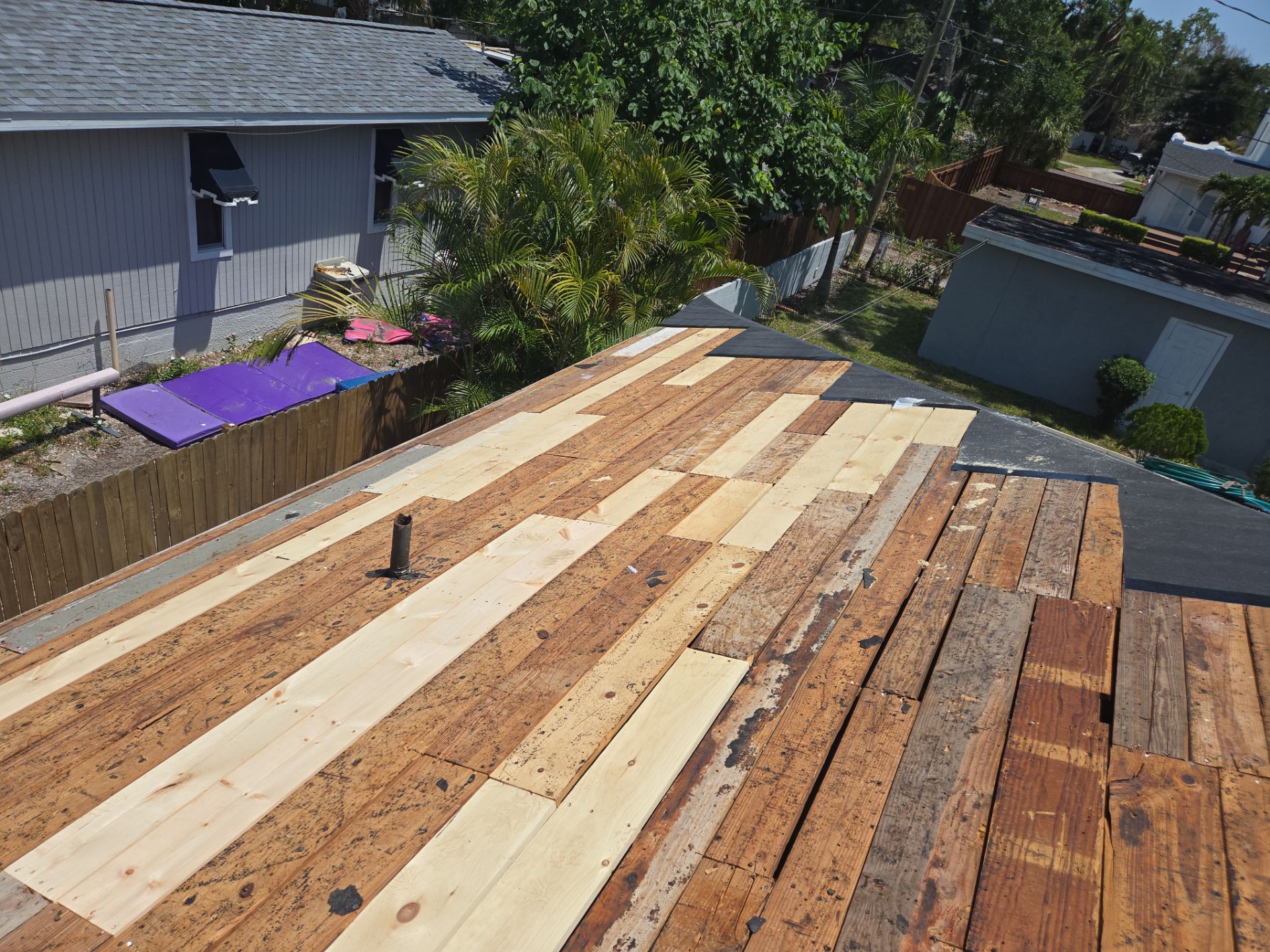 Project in St. Petersburg 33710 by Mitchell Roofing Company LLC 