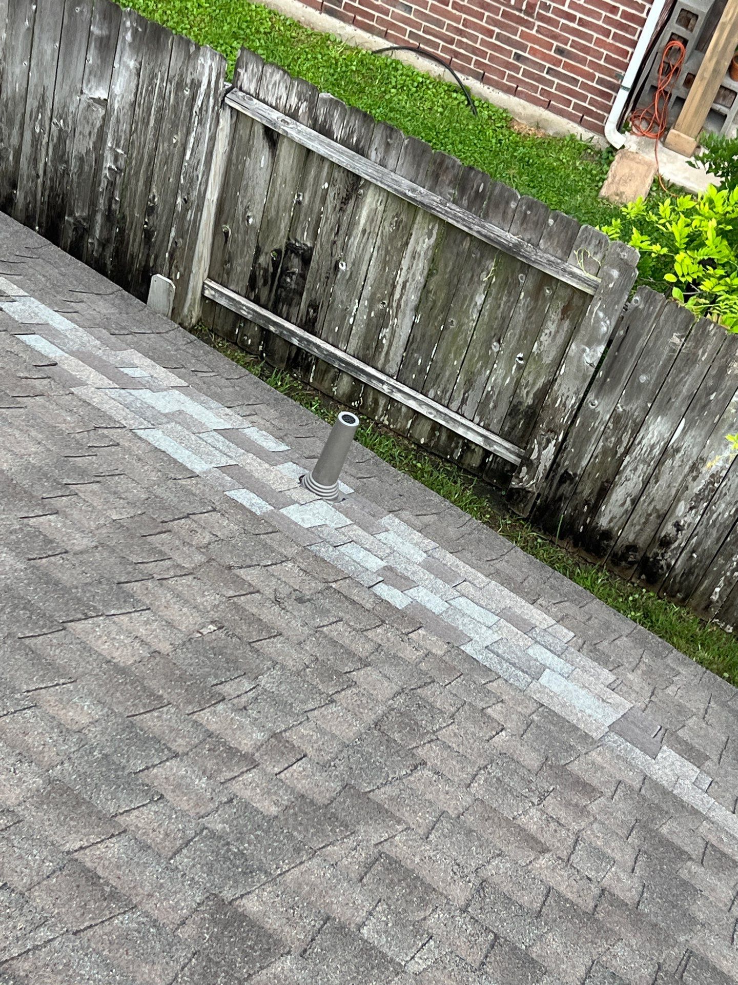 Hail Damage using Owen's Corning Duration (Lifetime) Shingles by Roof Repair Company