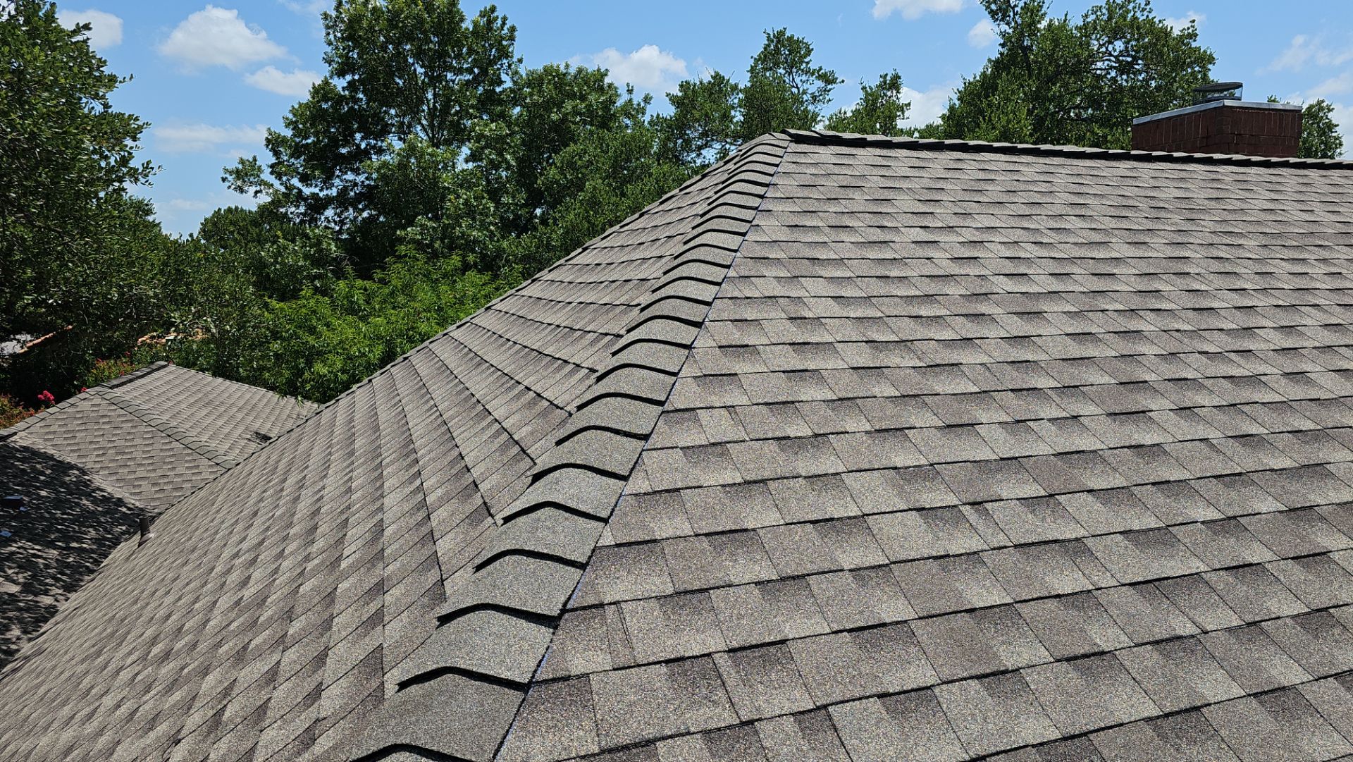 Residential Roof Replacement using GAF - HDZ - Weathered Wood by Action Exteriors