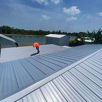 24ga 1" Nail-Strip Mill Finish by Total Roofing System The Metal Roof Experts