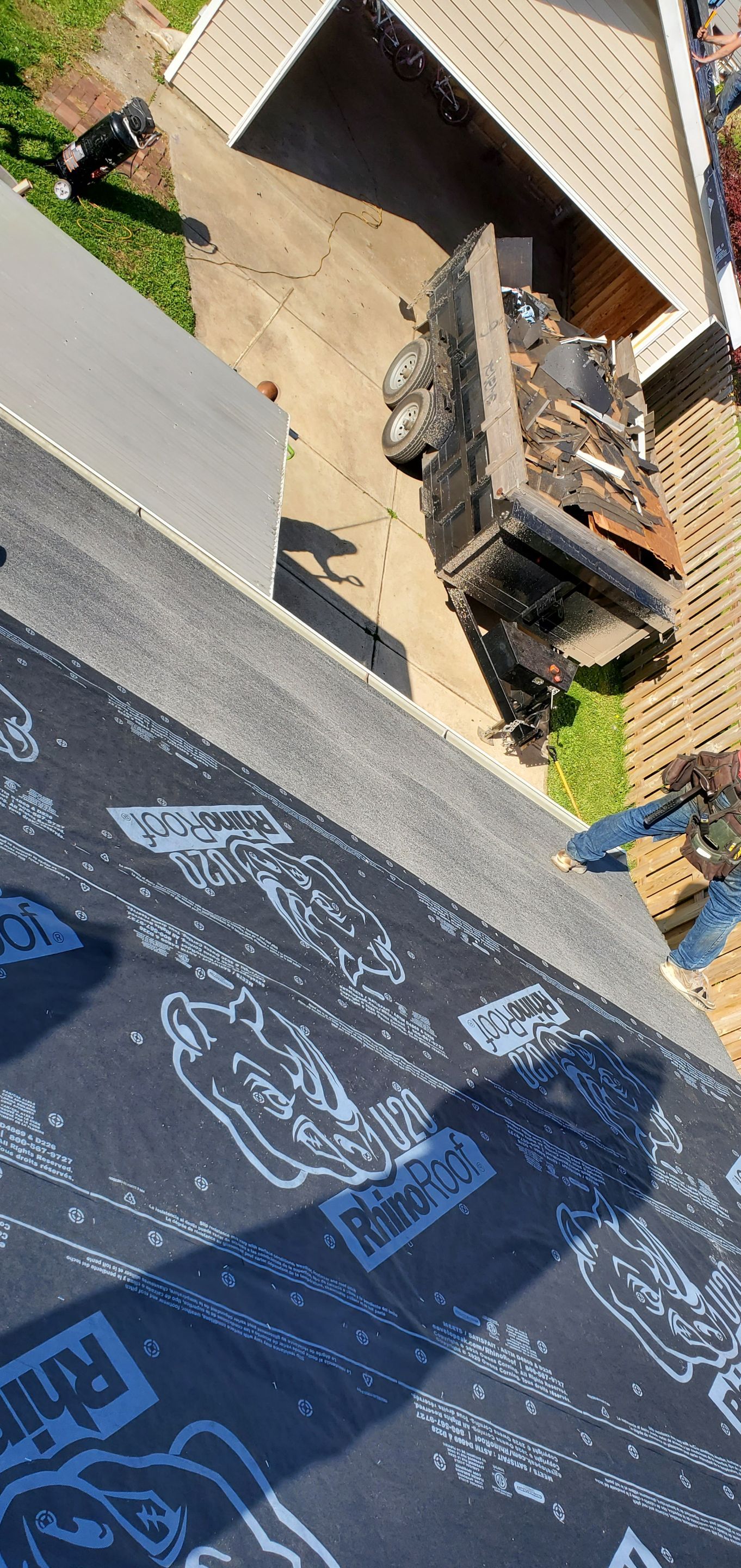 Residential Roofing Installation by Absolute Roofing and Construction