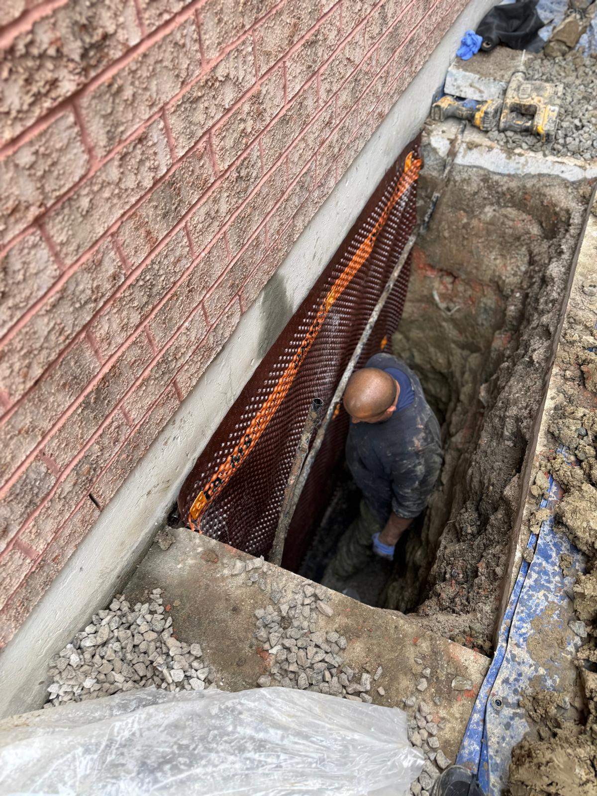 Foundation Waterproofing and Exterior Crack Repair in Brampton by Canada Waterproofers Inc