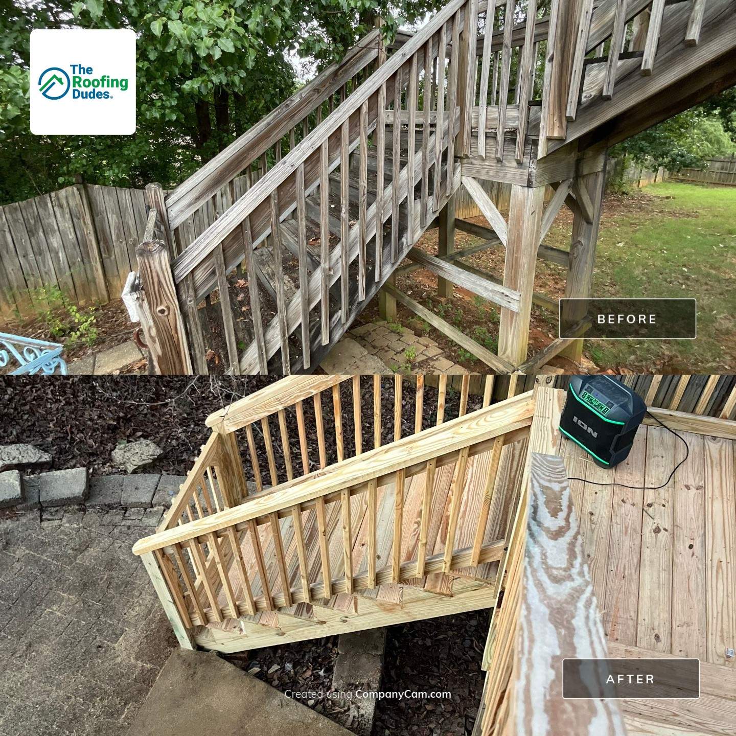 Deck Replacement in Hueytown by The Roofing Dudes