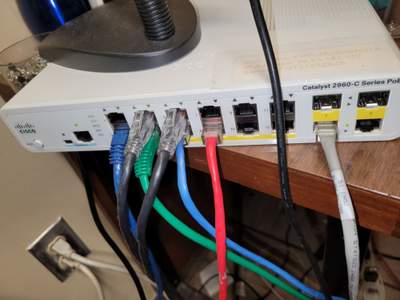 Structured cabling installation by CimaSolutions