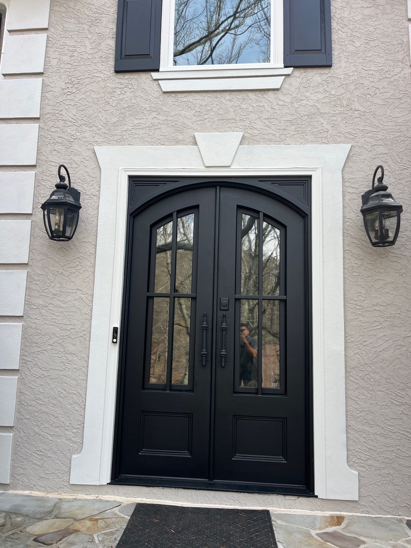 Stucco and Siding Exterior Painting using Sherwin Williams SuperPaint by Nelson Exteriors 