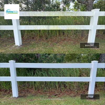 HOA Perimeter Fence Restoration - Palm Bay, FL