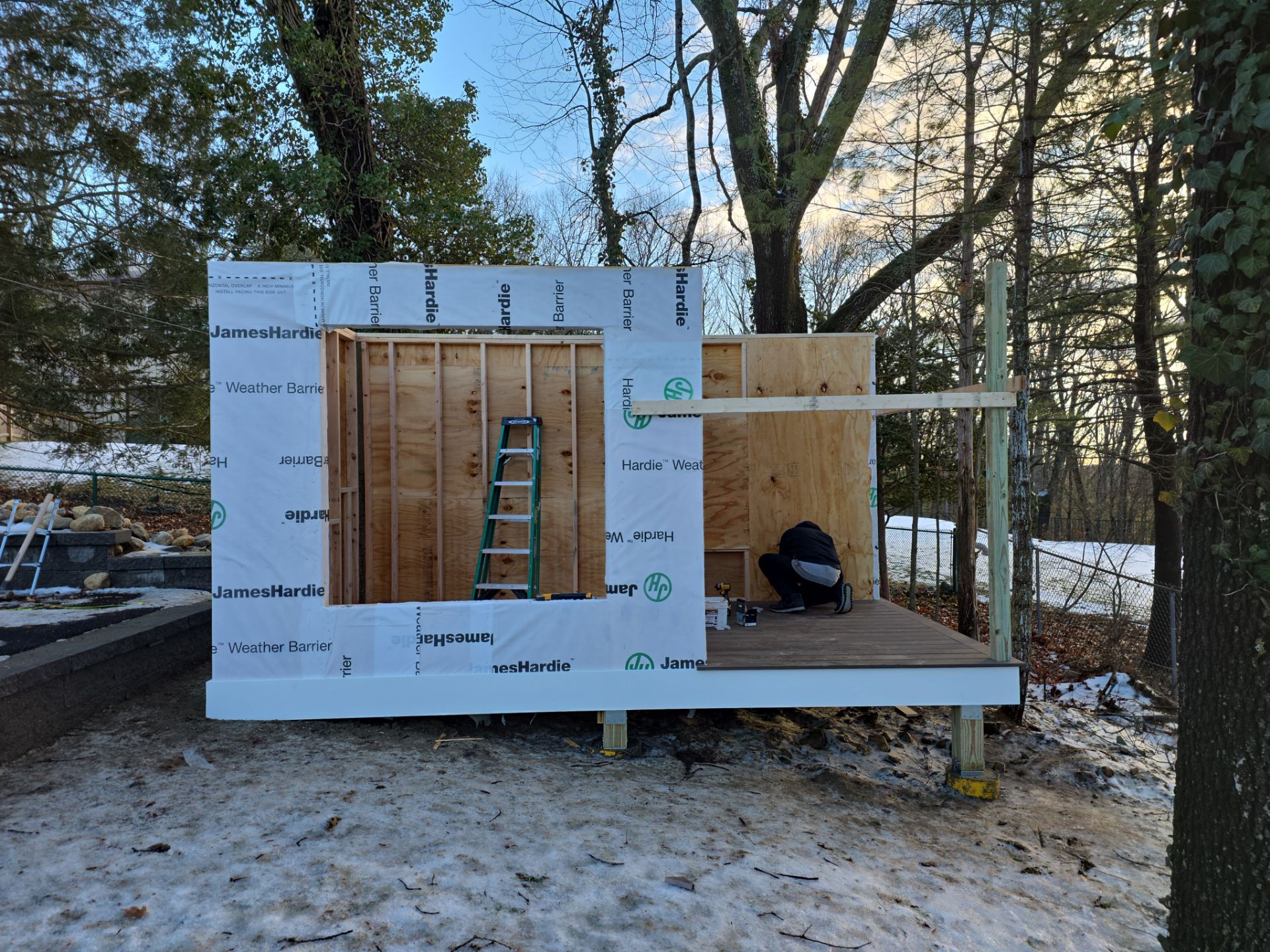 Sauna Project in Sudbiry Ma by UBrothers Construction