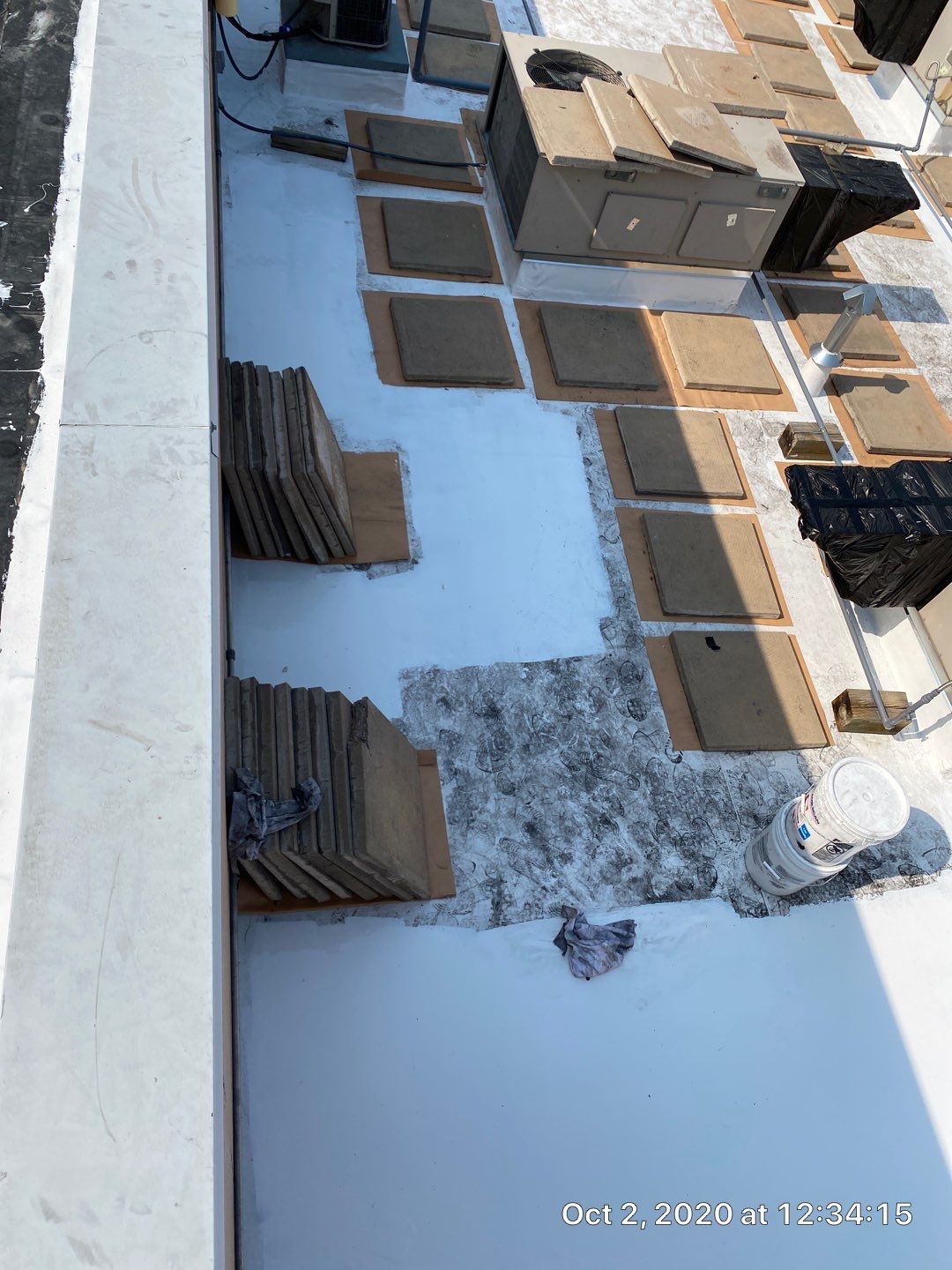 Commercial Roofing Installation using American Standard Coating - S  by A to Z Roofing