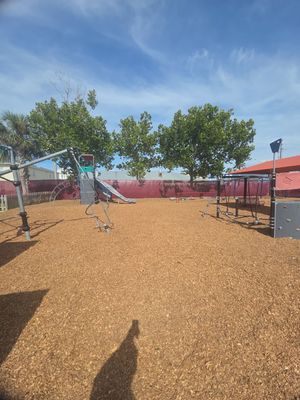 Episcopal - Beaches Campus | Playground Mulch Install