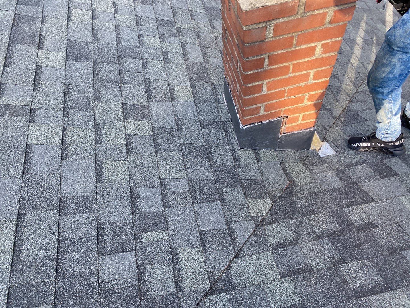 Residential Roofing Installation using Owens Corning Duration Estate Gray by A Plus Exterior