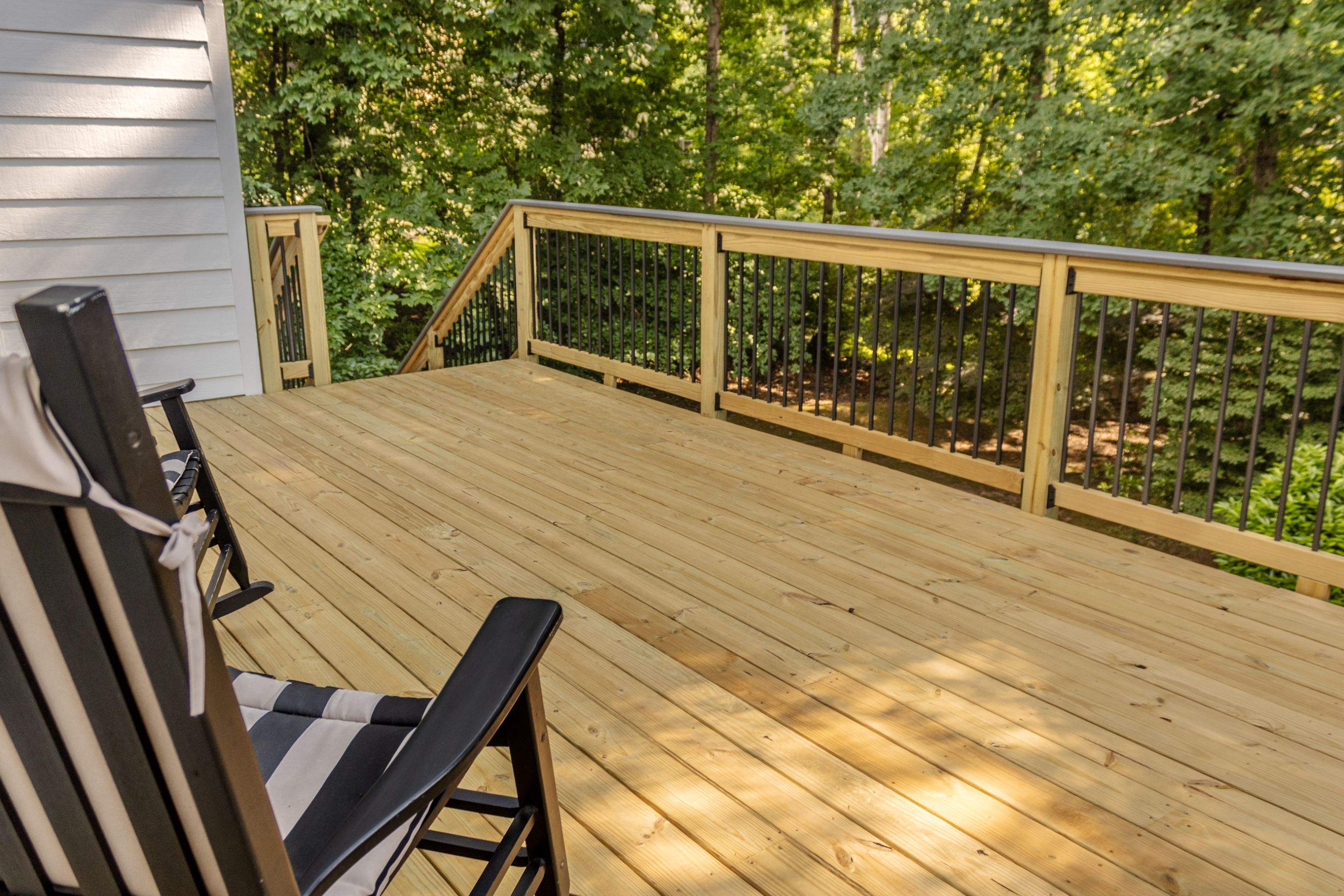 Roswell, GA Wood Deck Resurface, Rotted Wood Replacement, Exterior Painting, & More  by Nelson Exteriors 