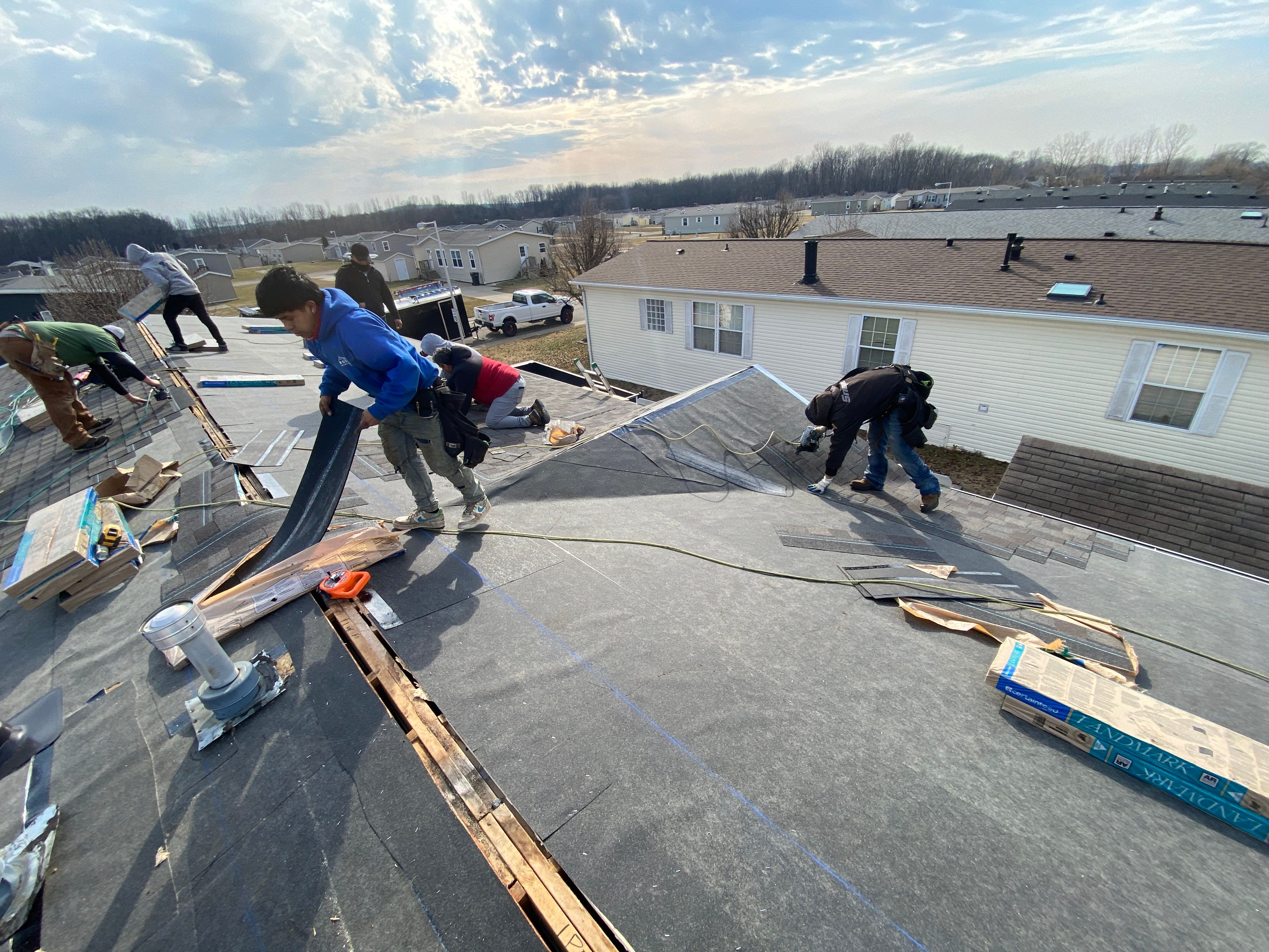 Roof Replacement using CertainTeed Landmark by 180 Contractors