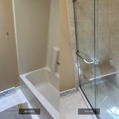 Tub to Shower