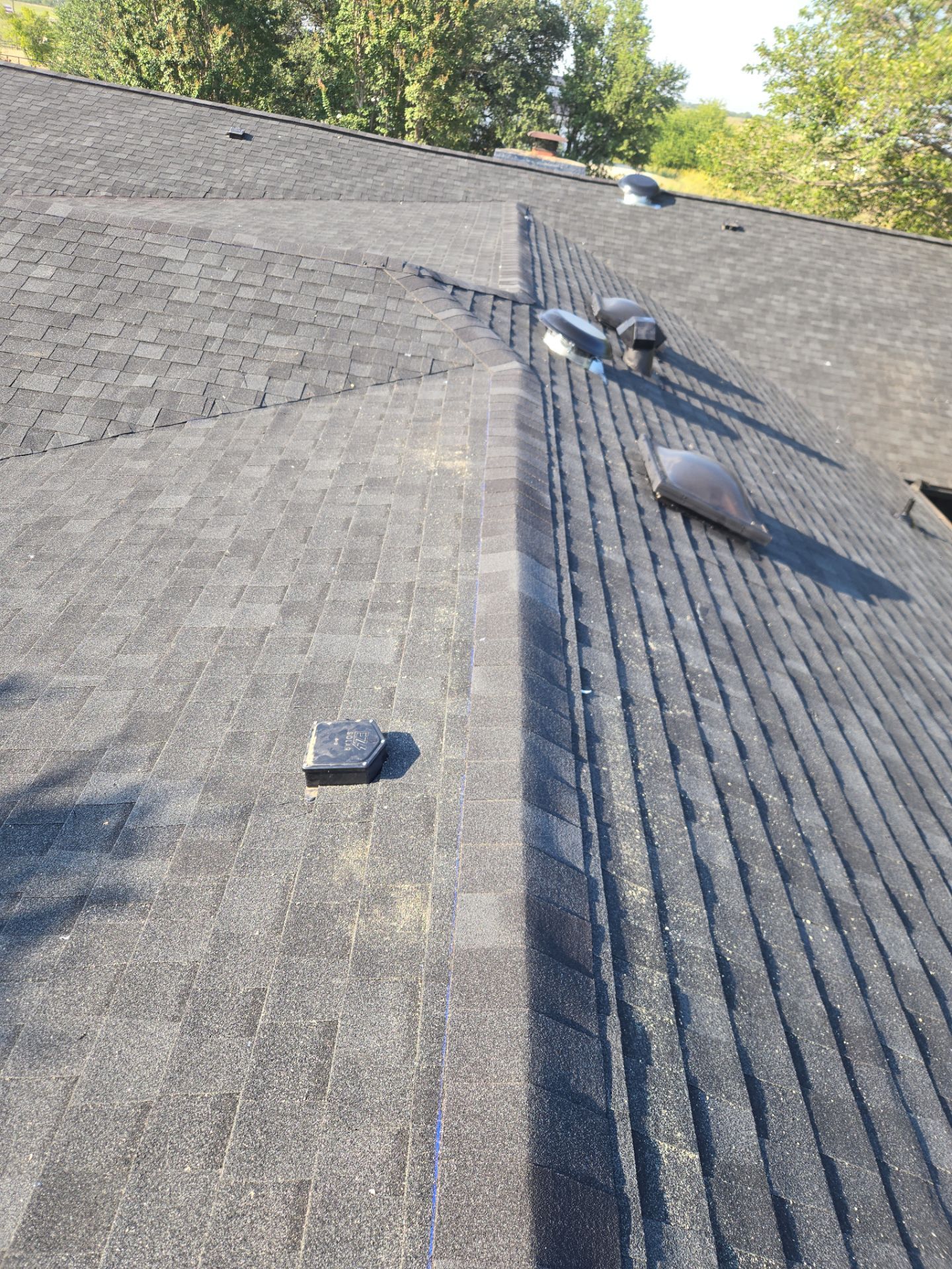 Project in Justin by Lonestar Roofing and Restoration LLC.