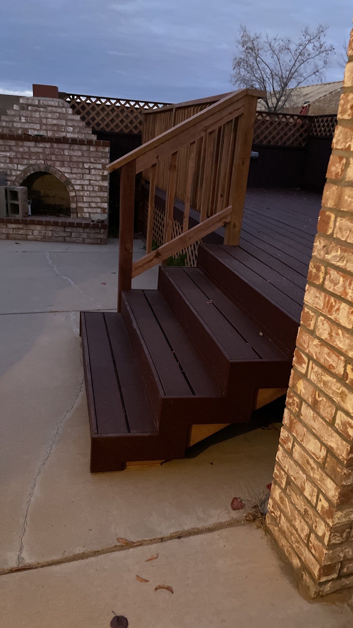 Deck Installation using Trex by Rio Grande Building & Storage