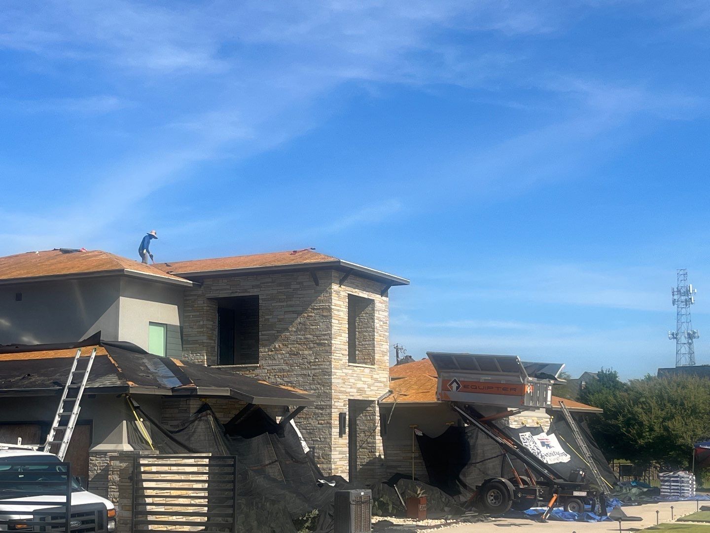 Colleyville Estate Re-Roof Project by First United Roofing & Construction