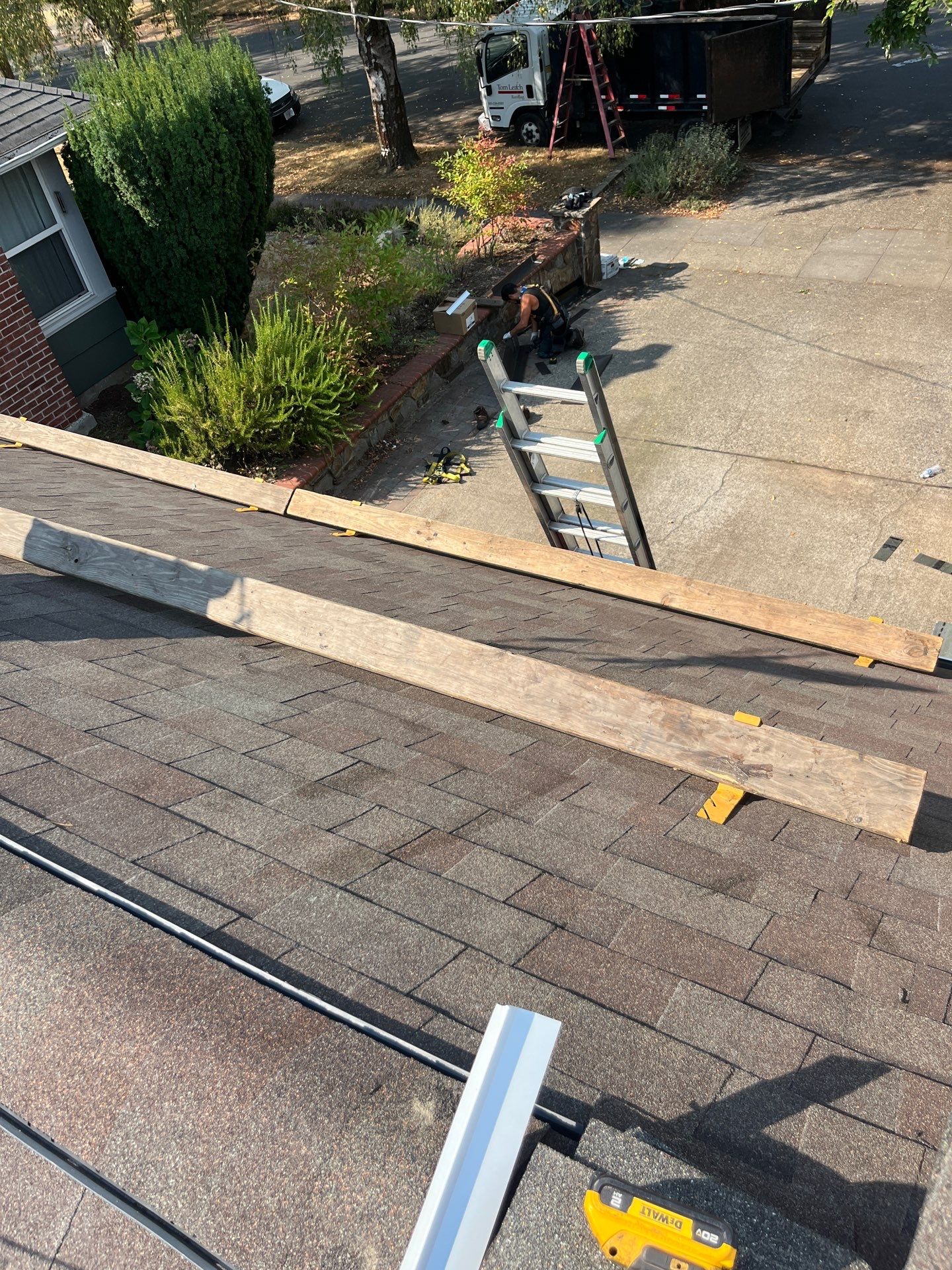 Project in Portland by Tom Leach Roofing