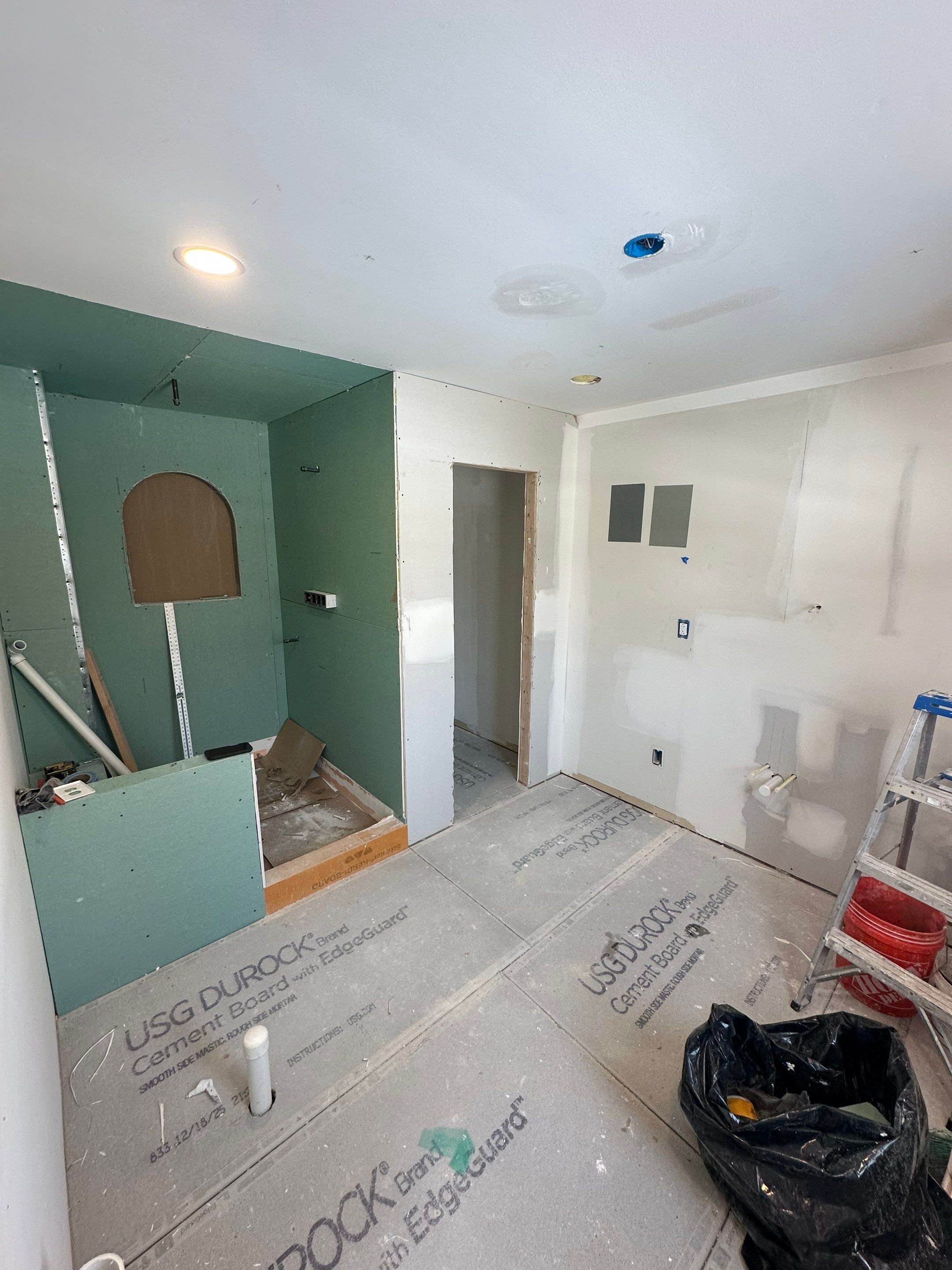 Master Bathroom Remodel in Herndon, VA by Matter Construction, LLC