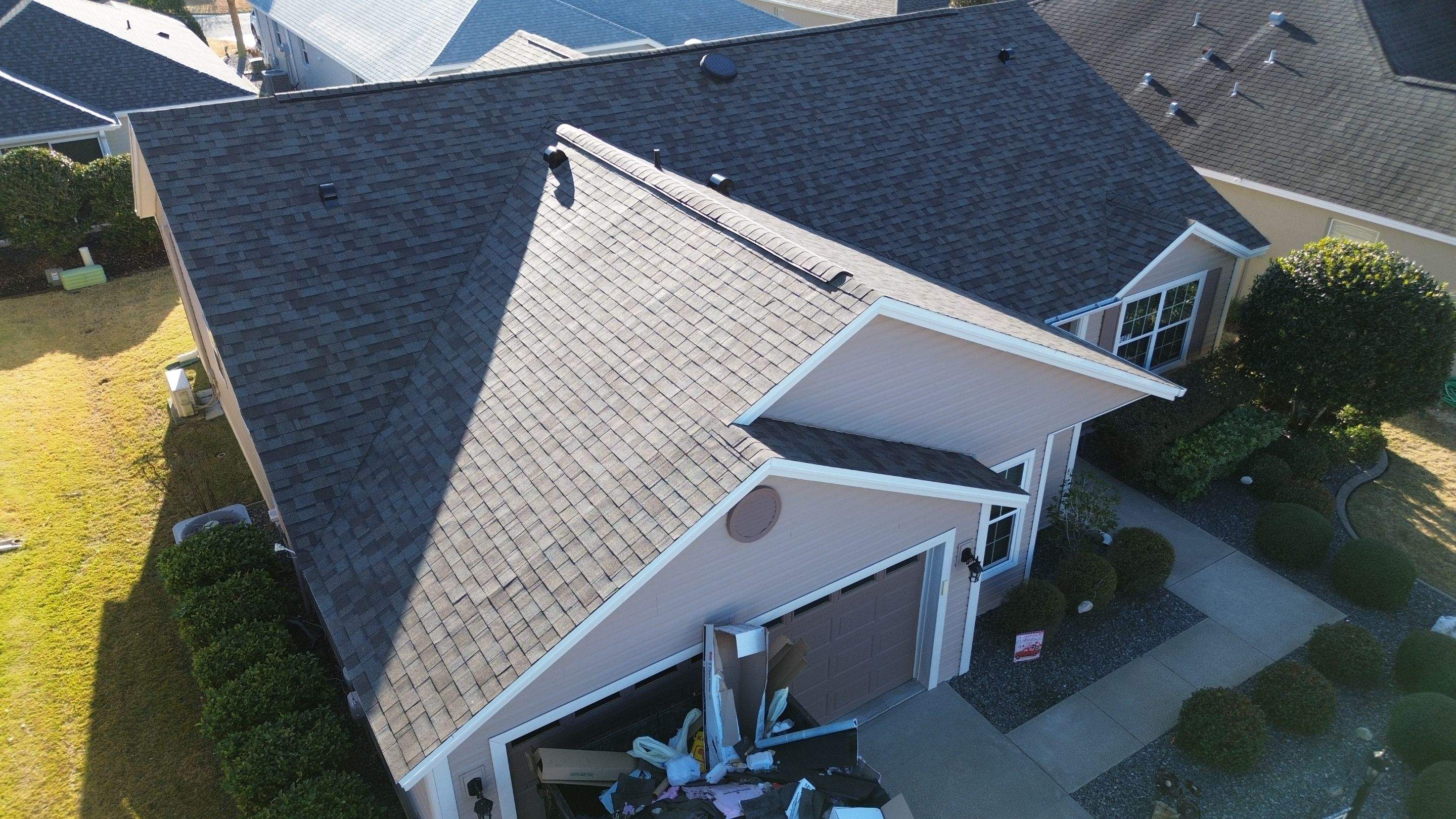 Shingles installed in The Villages, FL by Brehm Roofing
