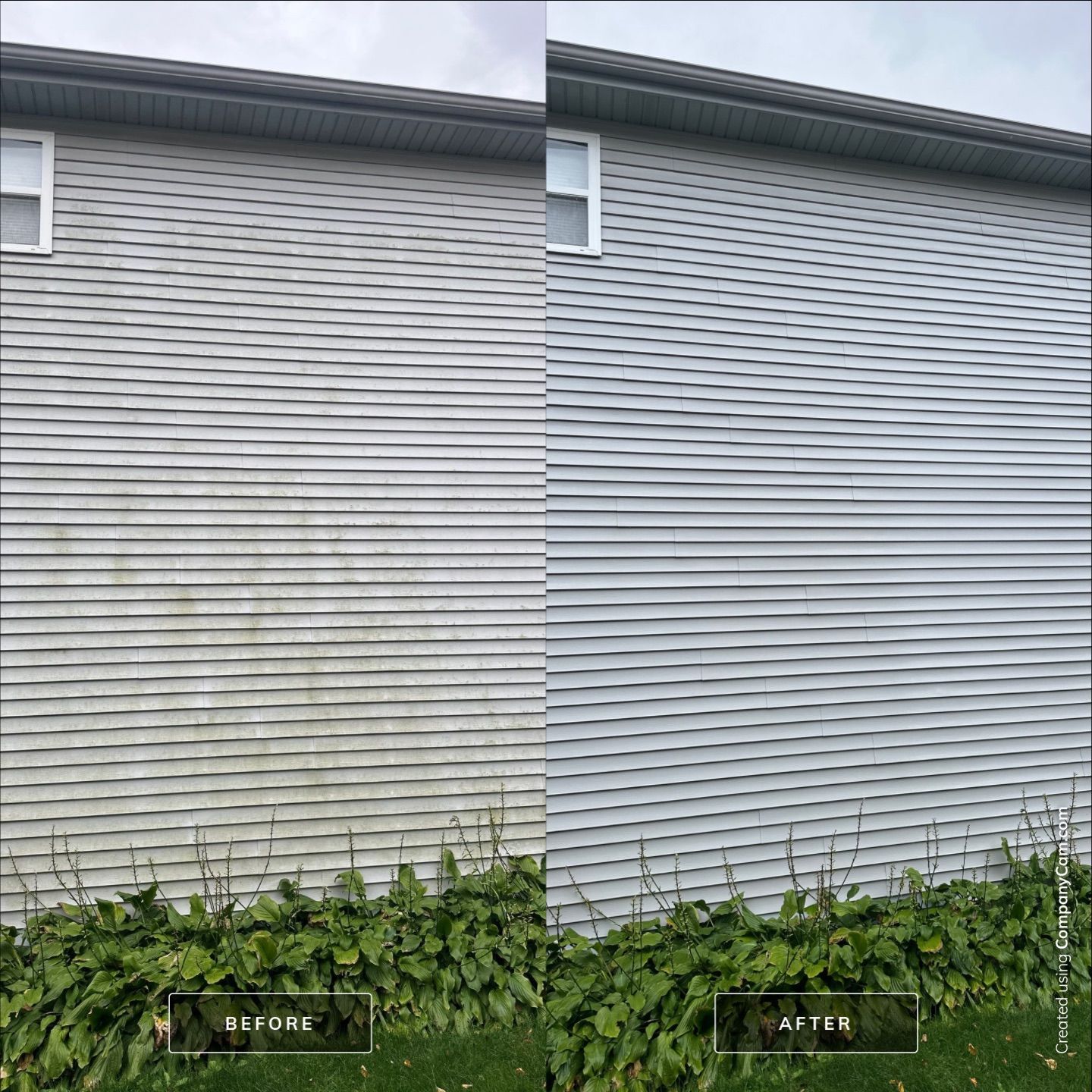 Project in Crystal Lake by Simmons Power & Soft Washing