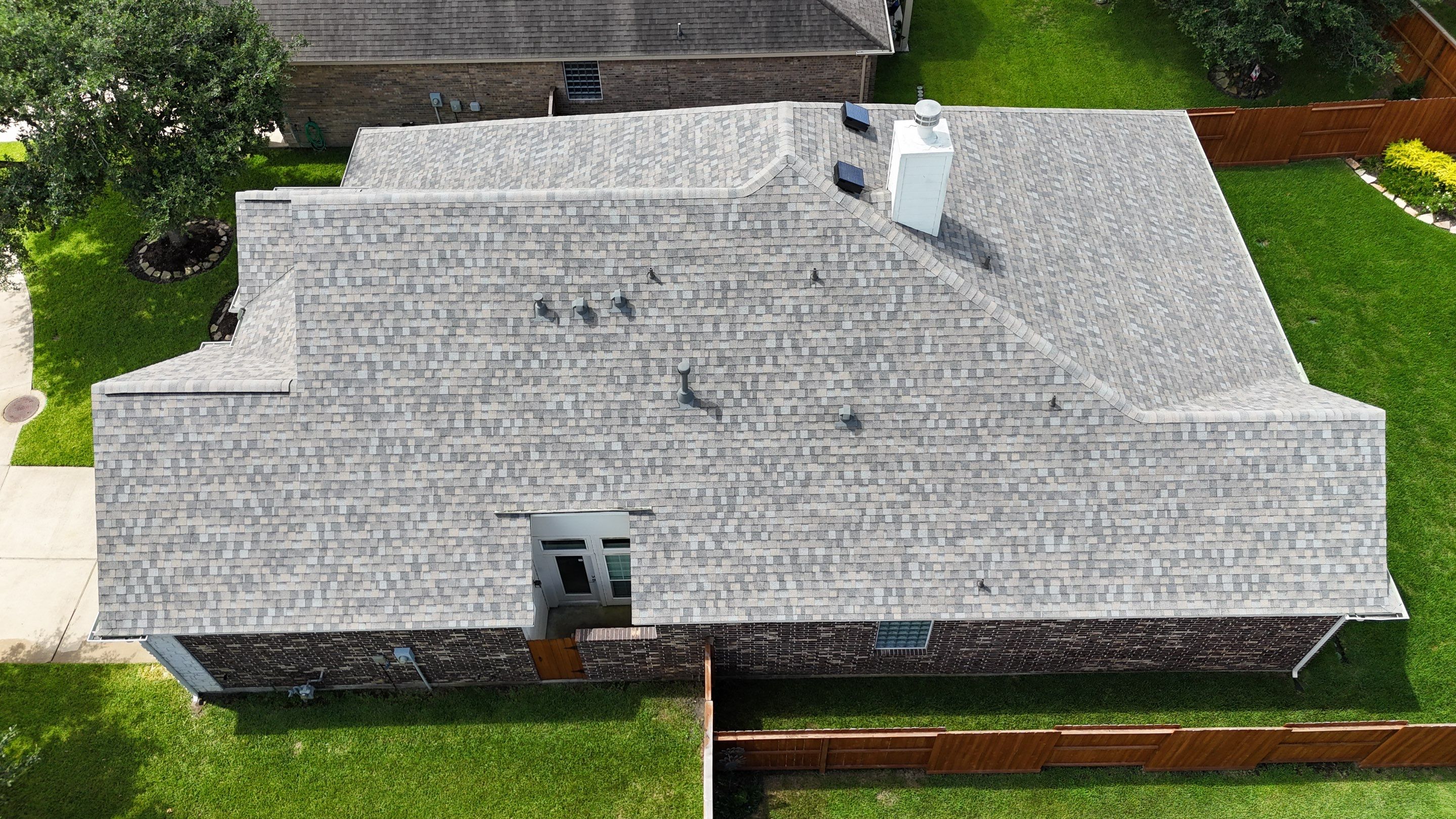 Residential Roofing Installation using IKO Dynasty in Cypress by Core Four Roofing