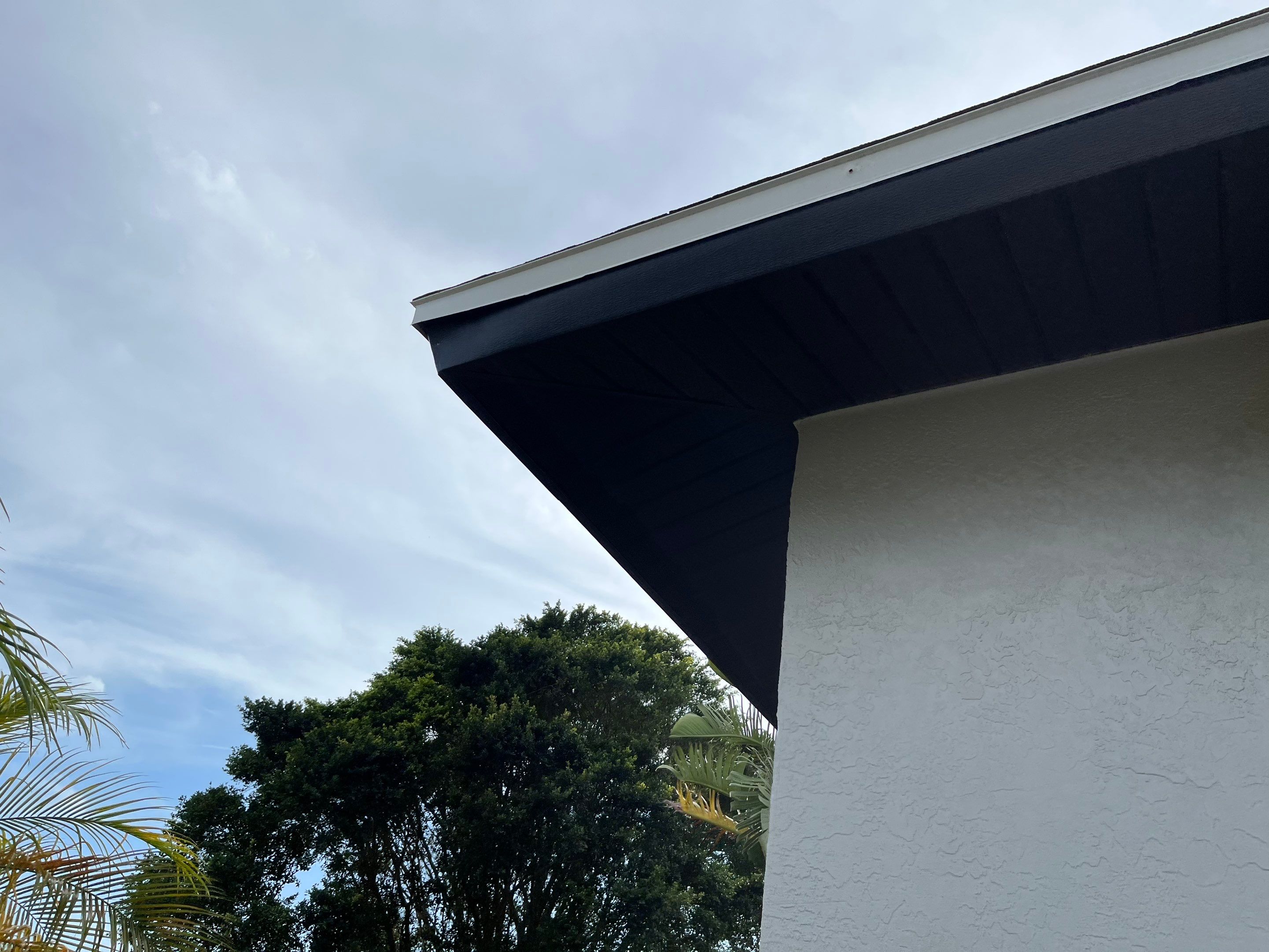 New Soffit and Fascia and Gutters in North Fort Myers FL by Gutter Professors