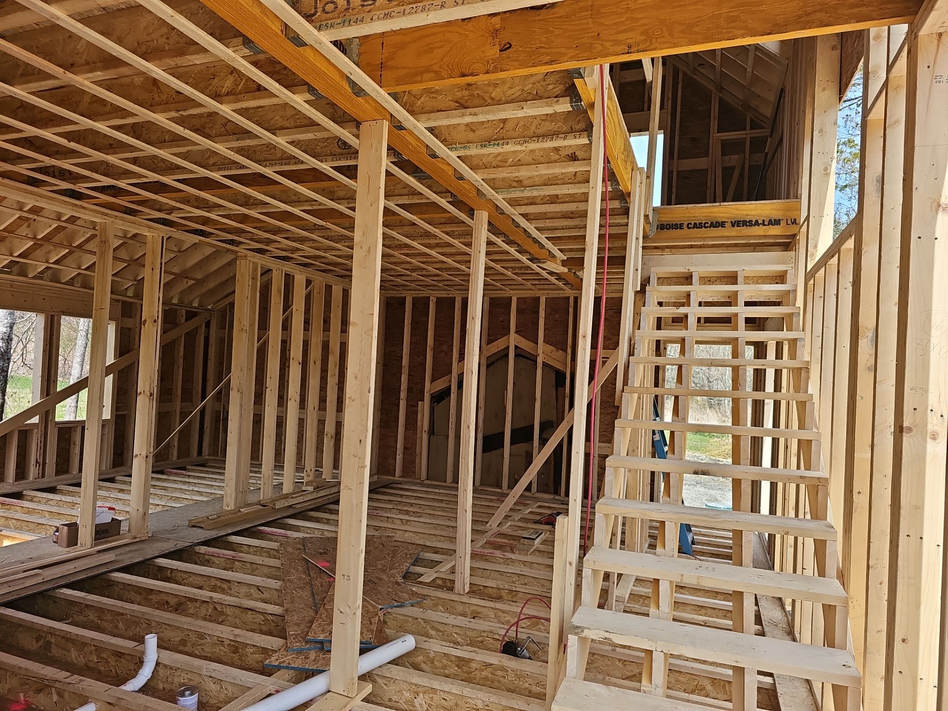 New Construction HVAC Installation using Mitsubishi by Ocean State Air Solutions