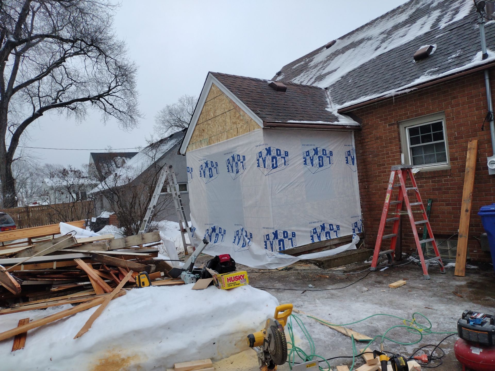 Three-Season Porch Renovation – Complete Structural Transformation by Johnny Five Construction 