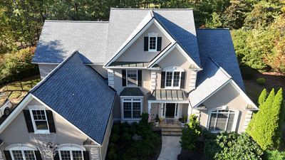 Alpharetta, GA Roof Replacement GAF Timberline HDZ Pewter Gray