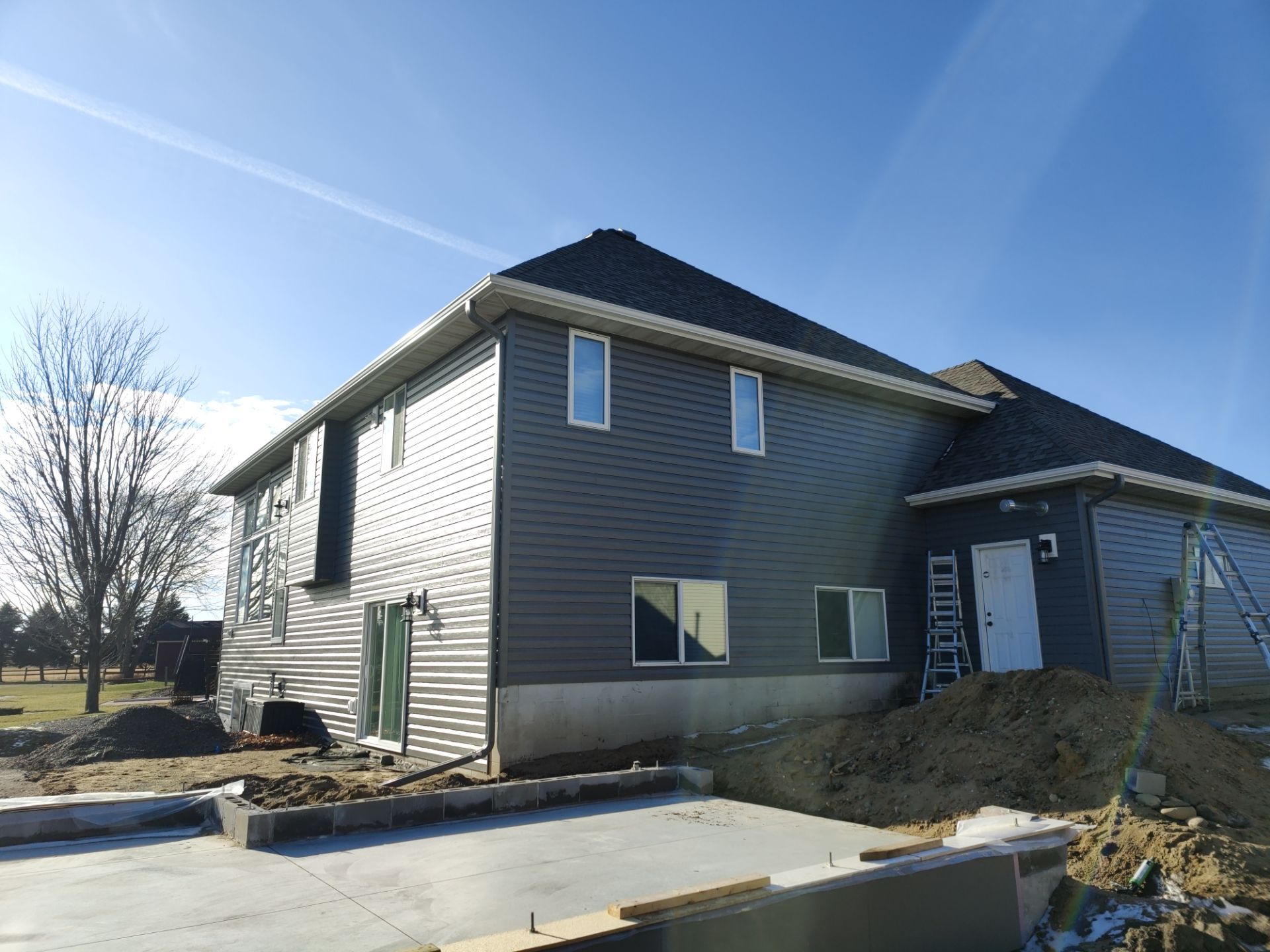 5" Gutters in Sartell by Next Level Seamless Gutters / Exteriors Inc.