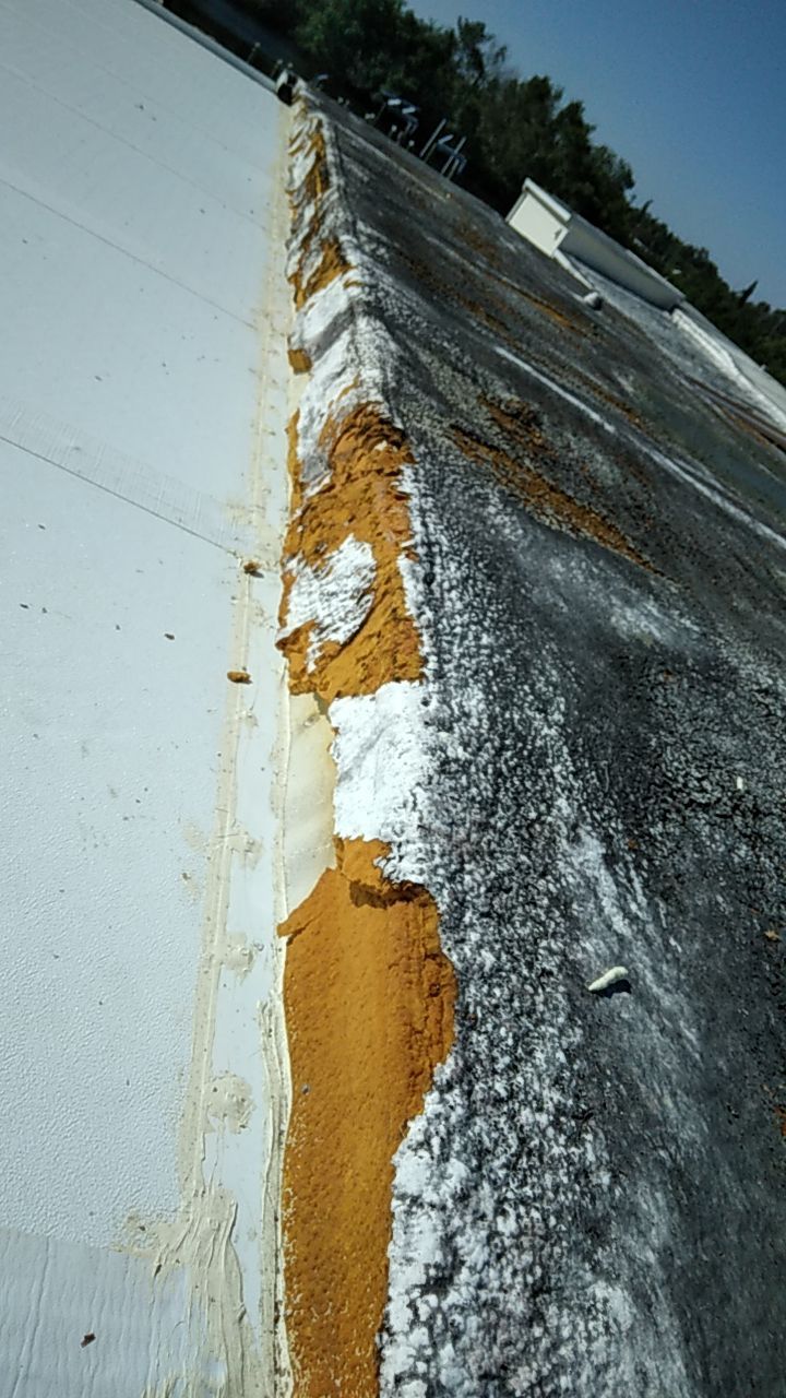 Tropical 924 100% Silicone Roof Coating Repair using Acrylic Resin by Morton Roofing, Inc.