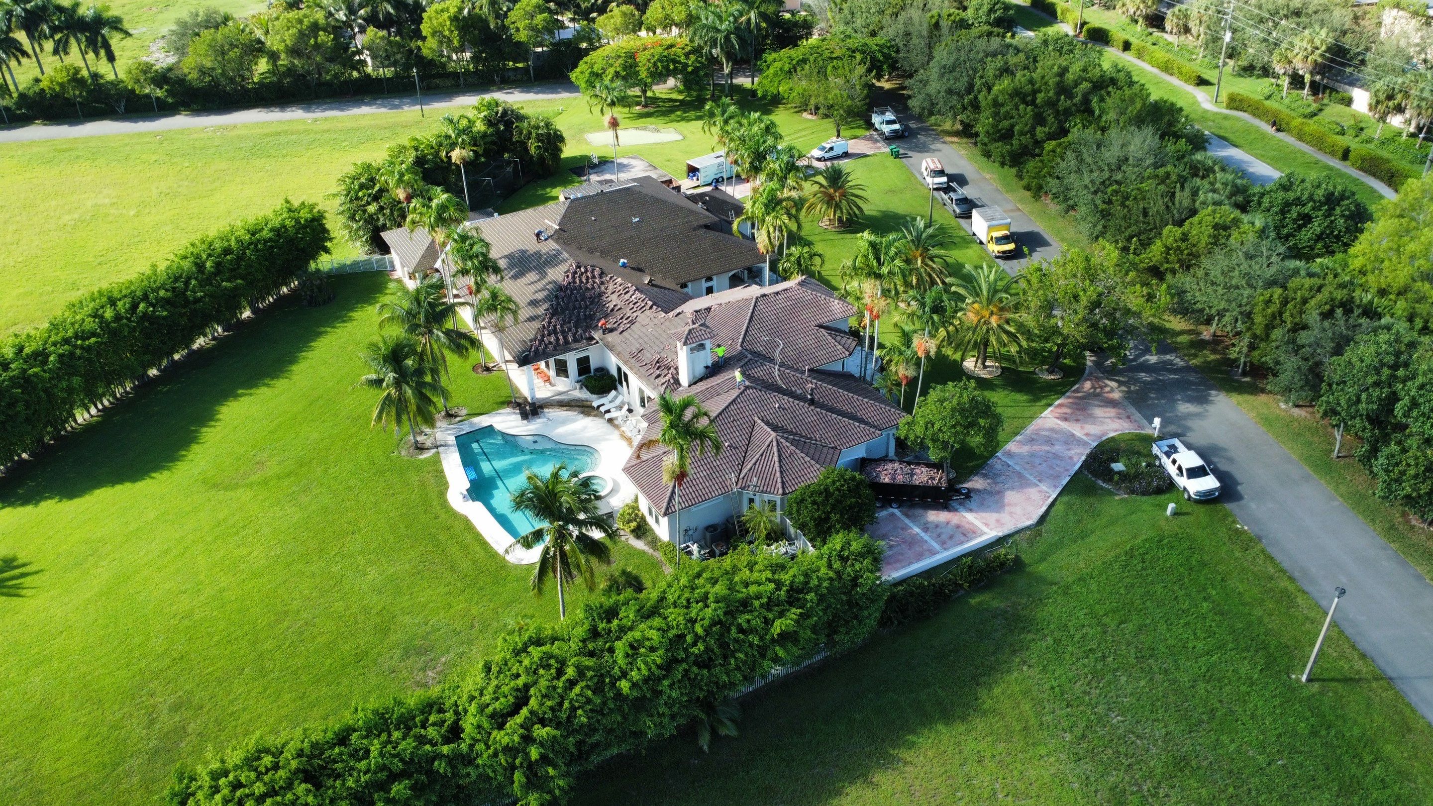 Peppertree Circle West, Davie, FL by G&J Roofing 