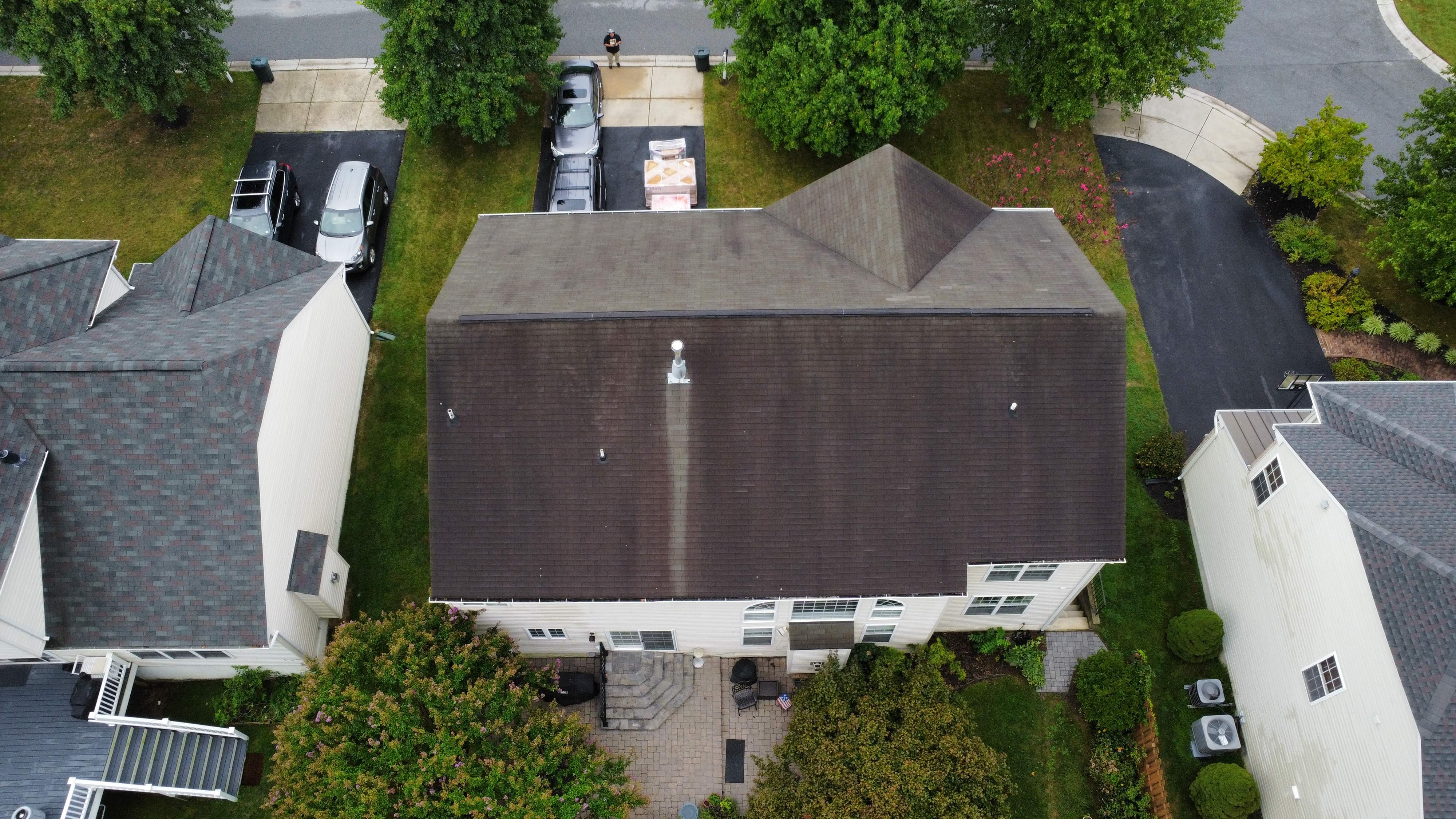 GAF Timberline Solar Roof Ellicott City, MD by American Home Contractors