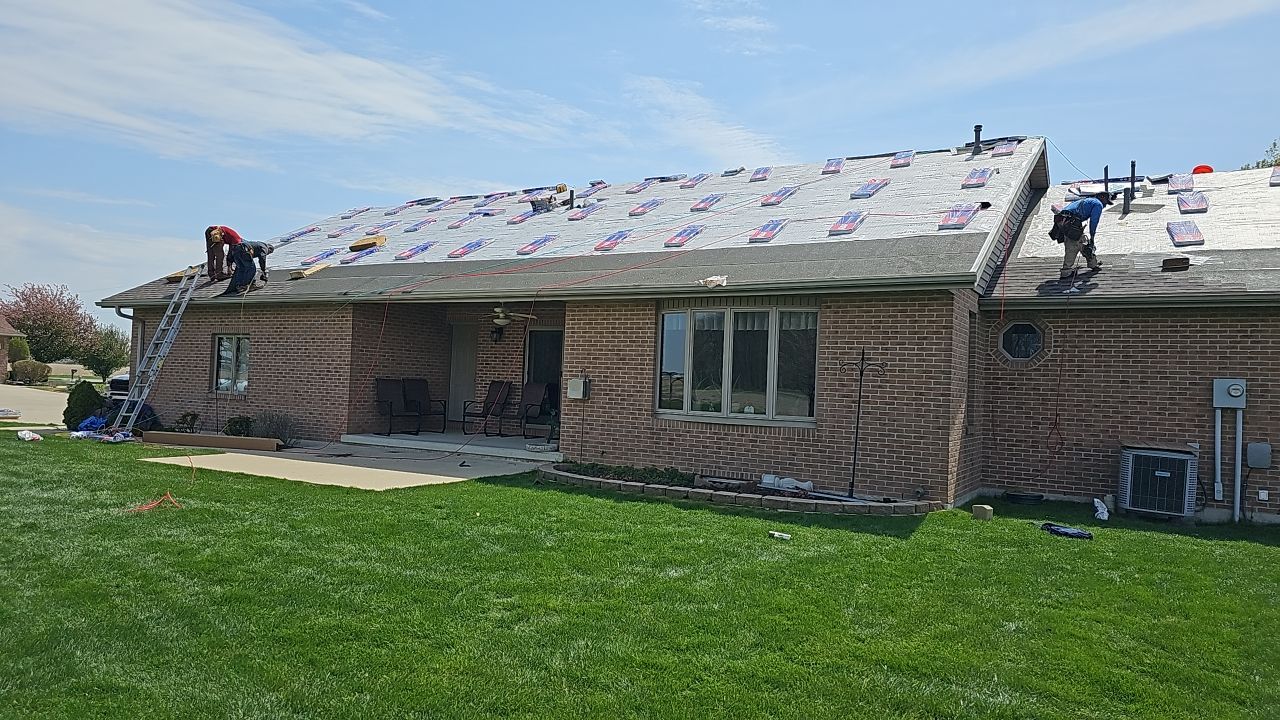 Residential Roofing Installation using GAF Timberline HDZ Mission Brown by Nitro Roofing and Construction