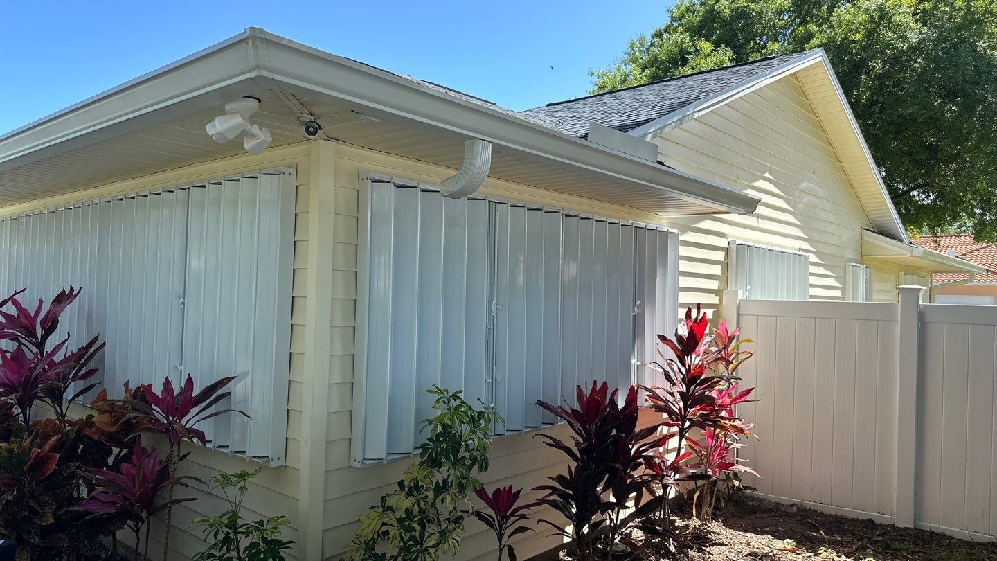 Hurricane Shutters using Accordions by Smart Guard Shutters