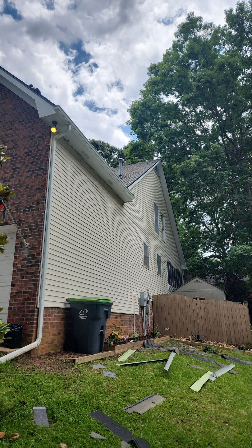 Residential Roofing Installation using Owens Corning Oakridge- Driftwood by Indigo State Roofing