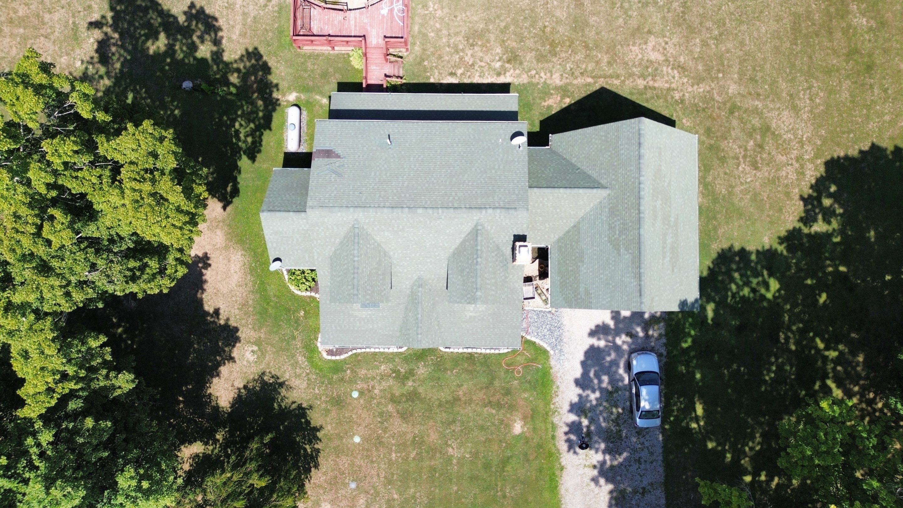 Residential Roofing Installation using Timberline HDZ Shingles - Williamsburg Slate by RoofX 