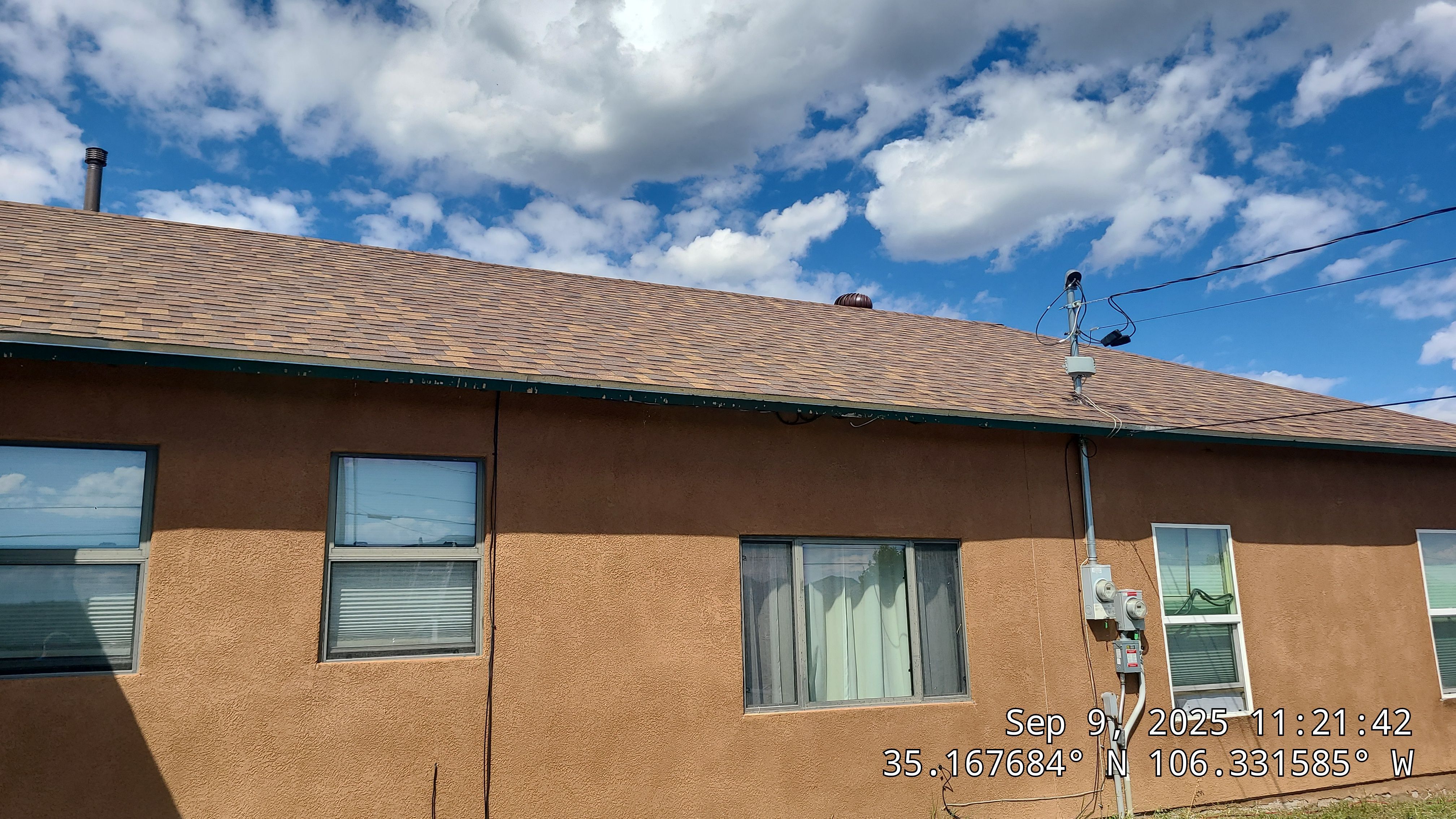 Owens Corning Desert Rose duration shingle roof replacement in Sandia Park by Doyle Roof Masters Inc